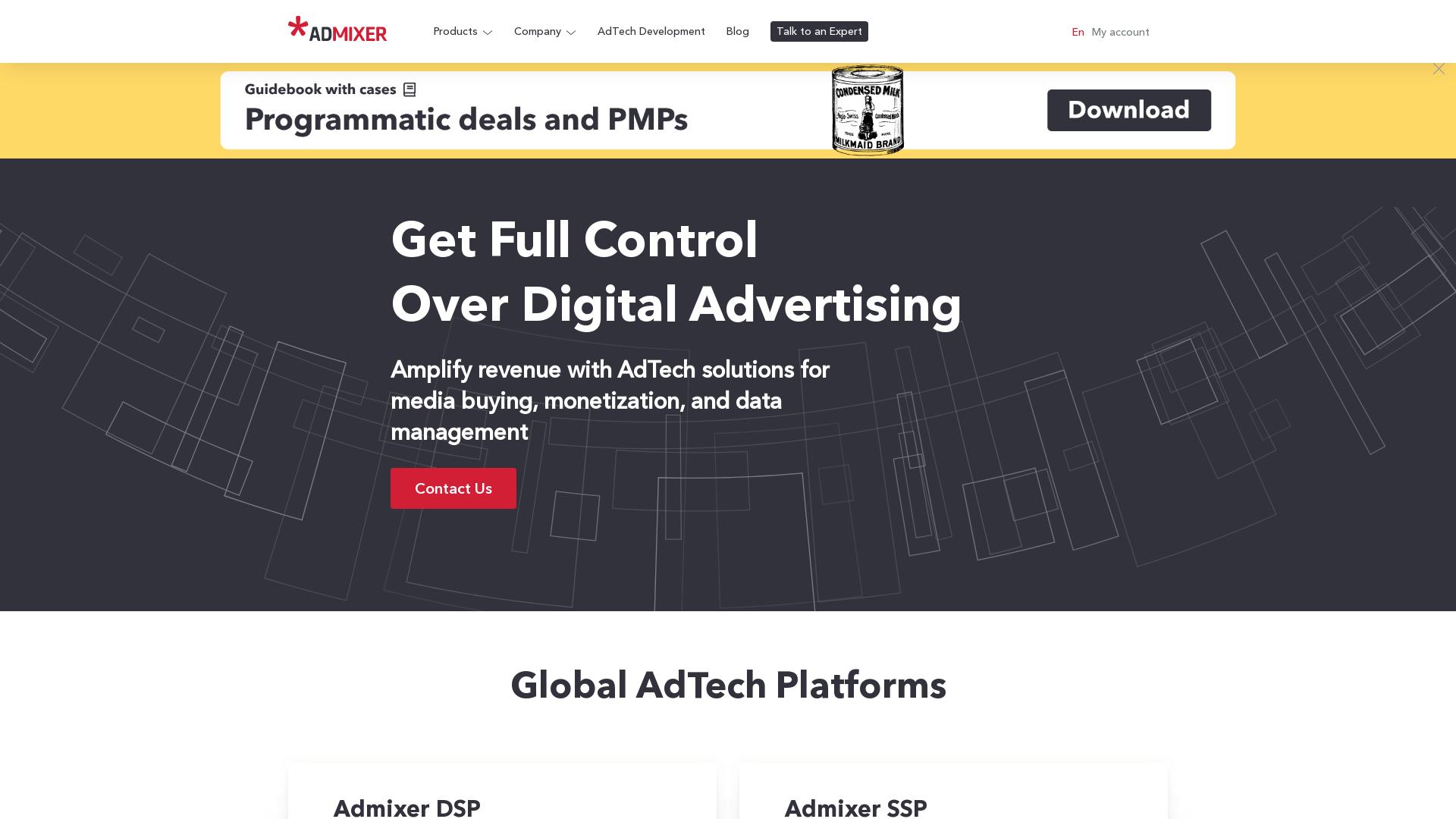 Website User Bewertung zu admixer.net