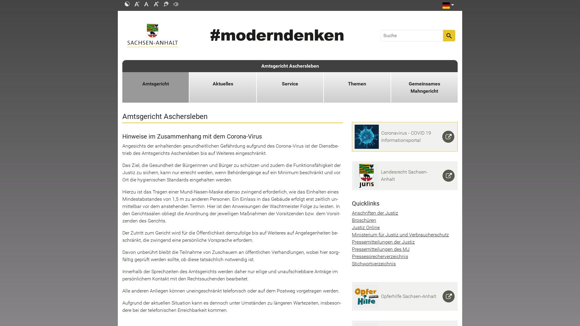 Website User Bewertung zu ag-asl.sachsen-anhalt.de