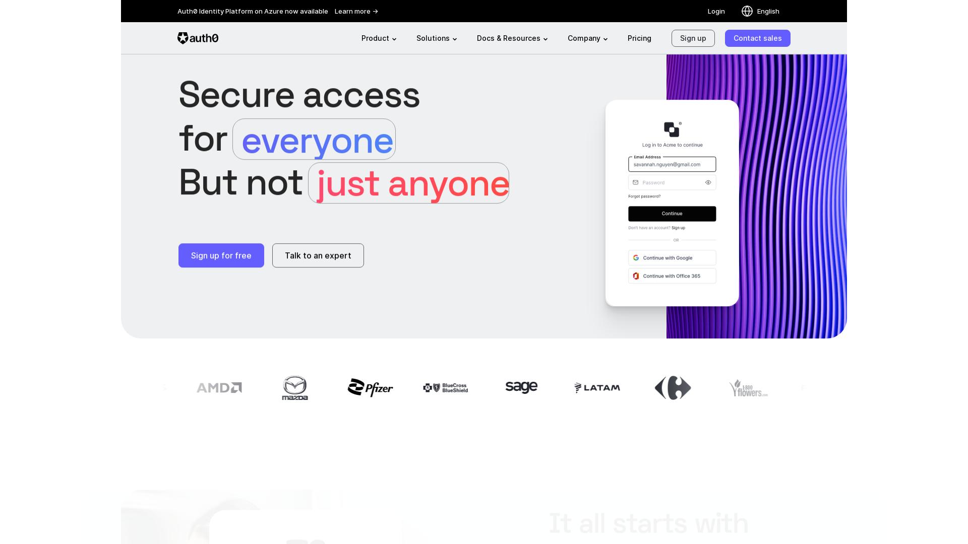 Website User Bewertung zu auth0.com