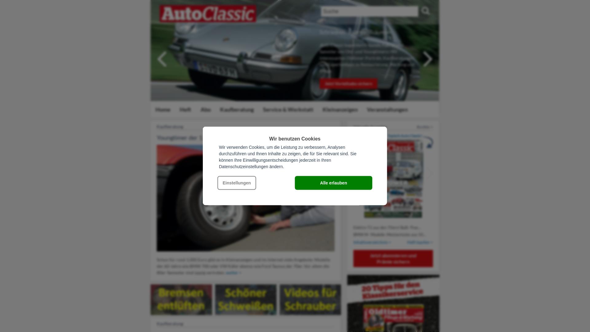 Website User Bewertung zu autoclassic.de