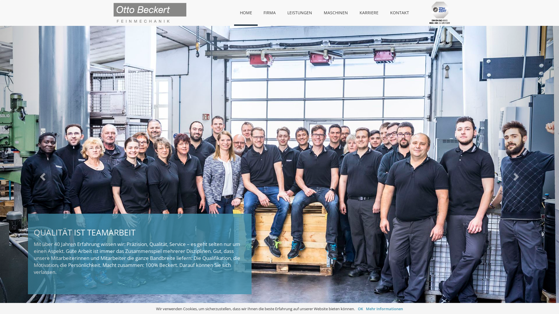 Website User Bewertung zu beckert-feinmechanik.de
