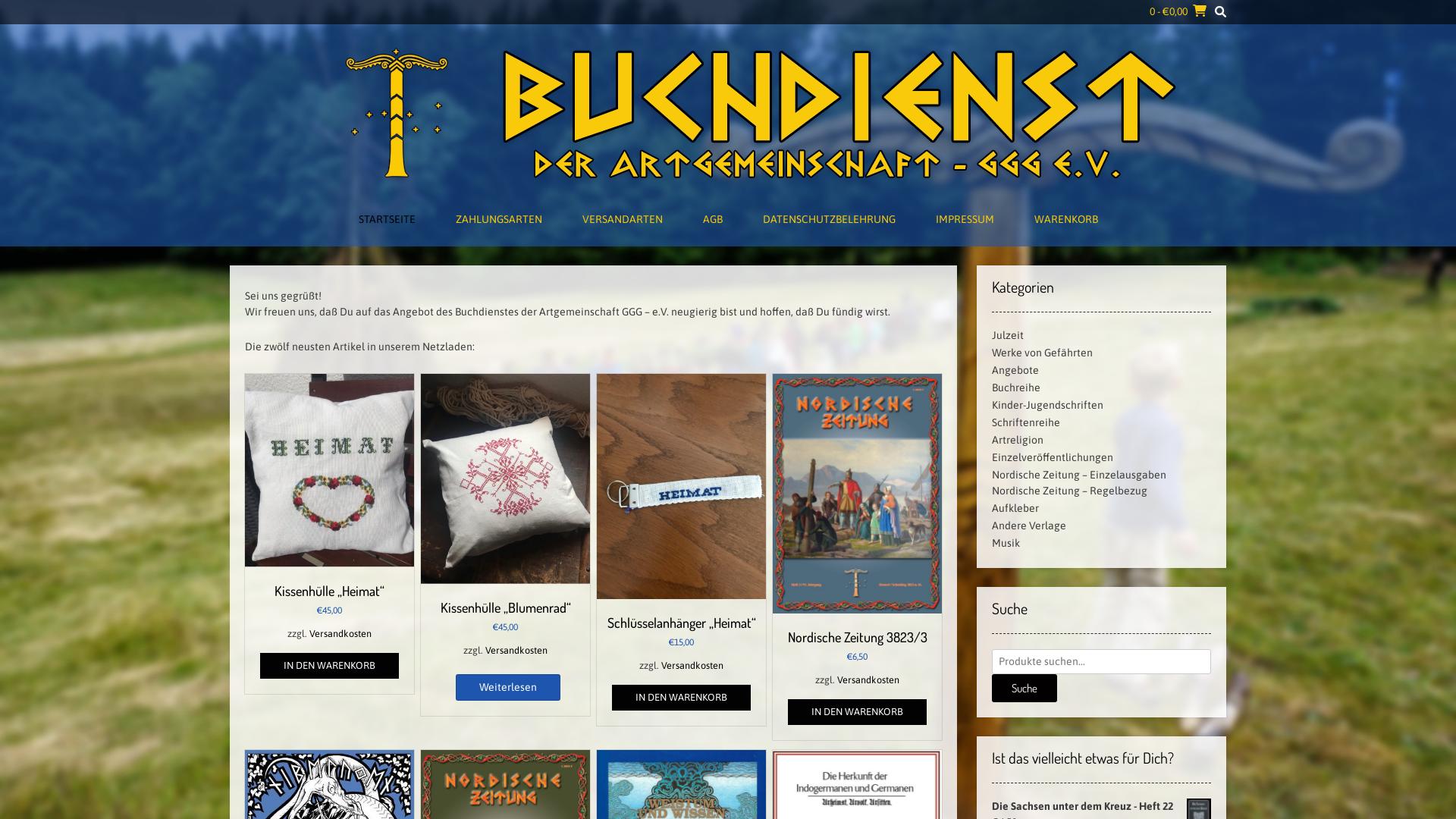 Website User Bewertung zu buchdienst.asatru.de