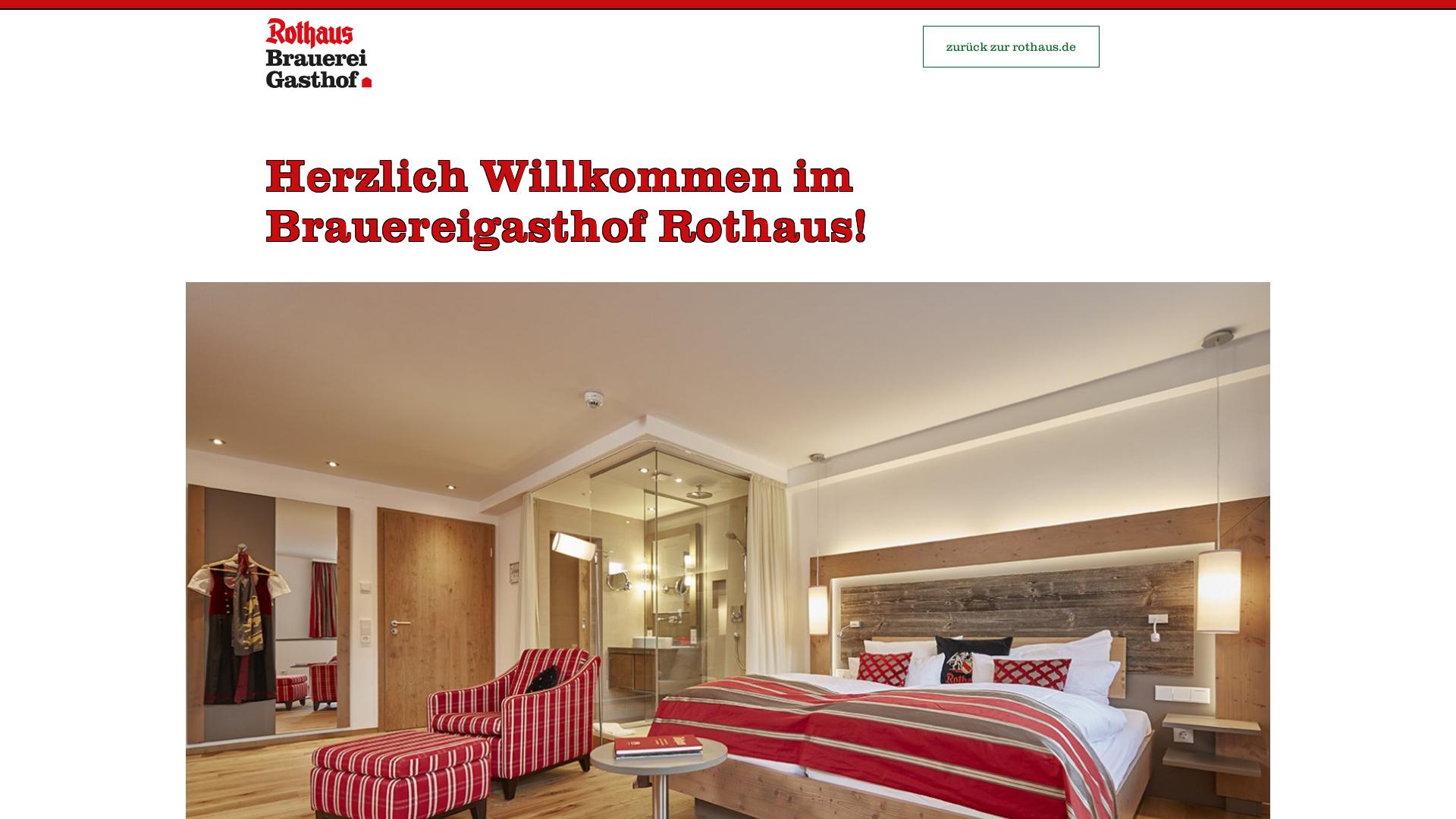 Website User Bewertung zu buchung.brauereigasthof-rothaus.de