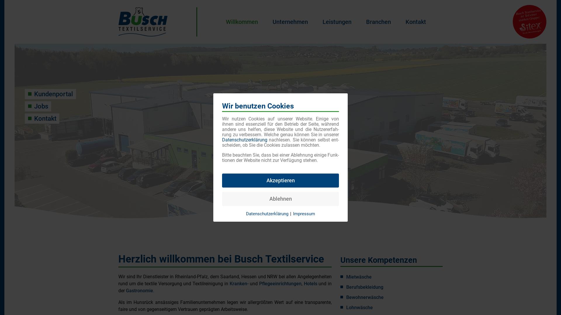 Website User Bewertung zu busch-textilservice.de