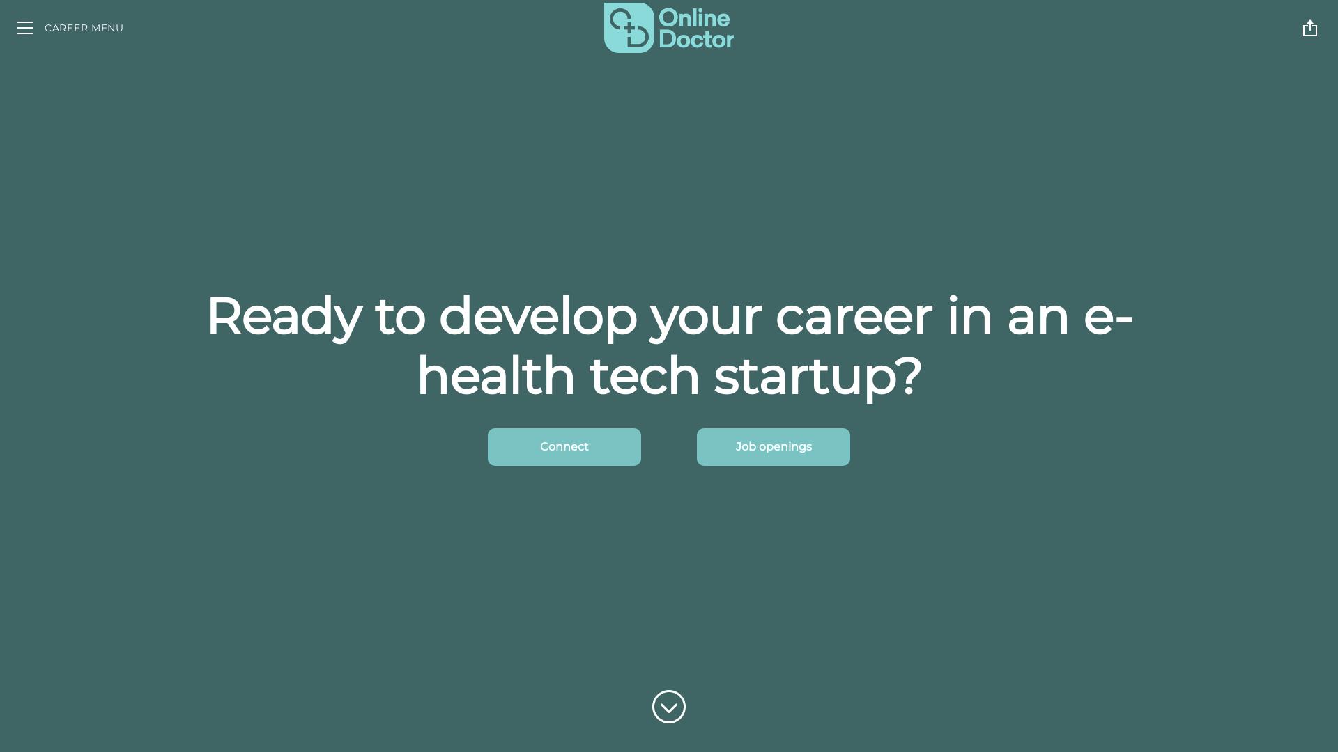 Website User Bewertung zu careers.onlinedoctor.ch