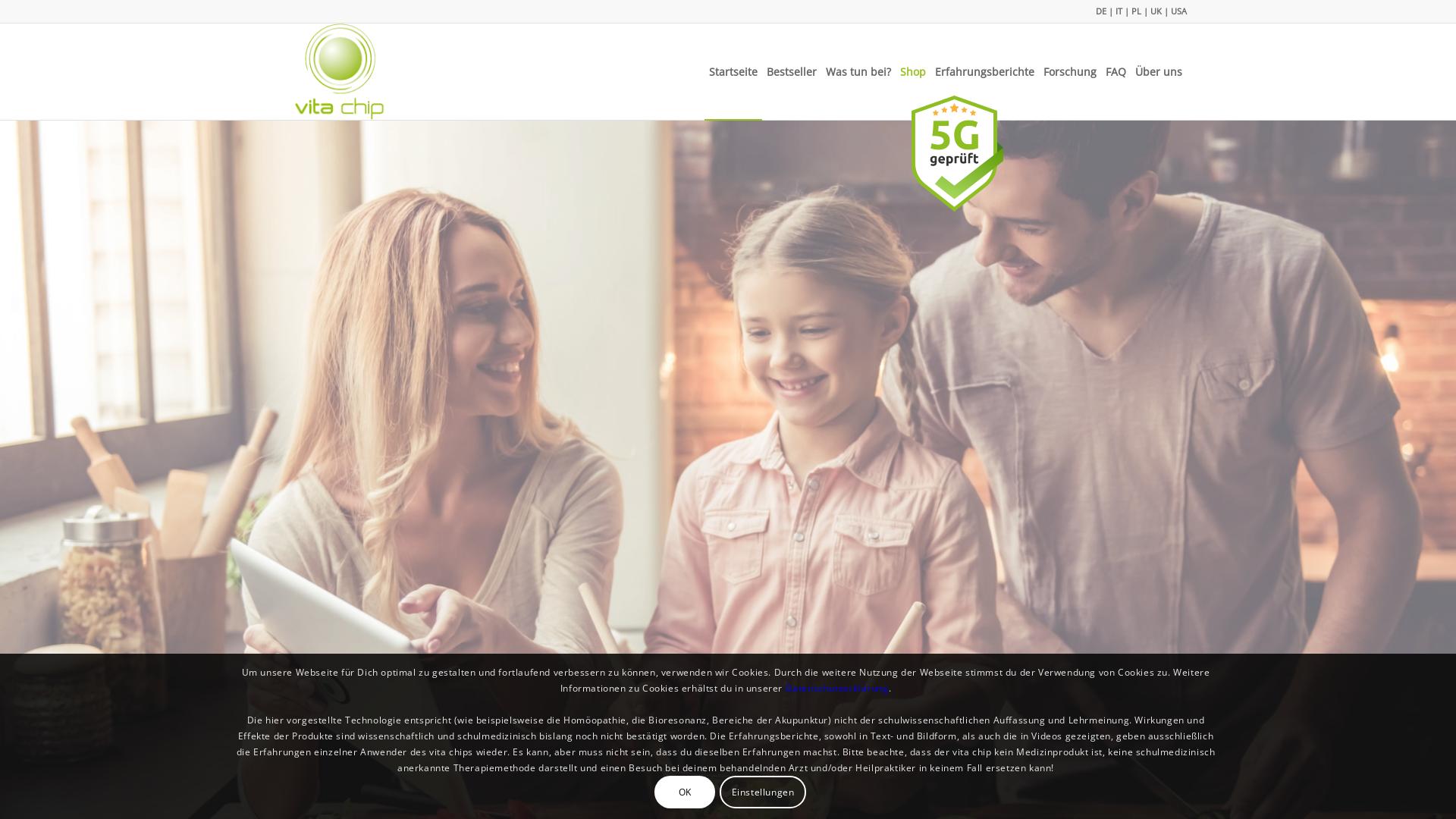 Website User Bewertung zu ch.vita-chip.com