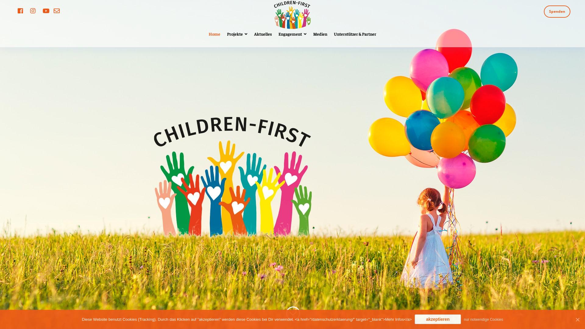 Website User Bewertung zu children-first.de