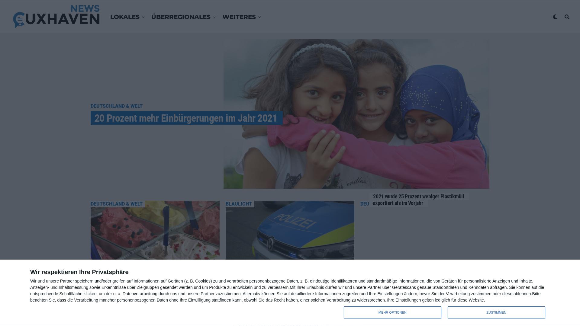 Website User Bewertung zu cuxhaven-news.de