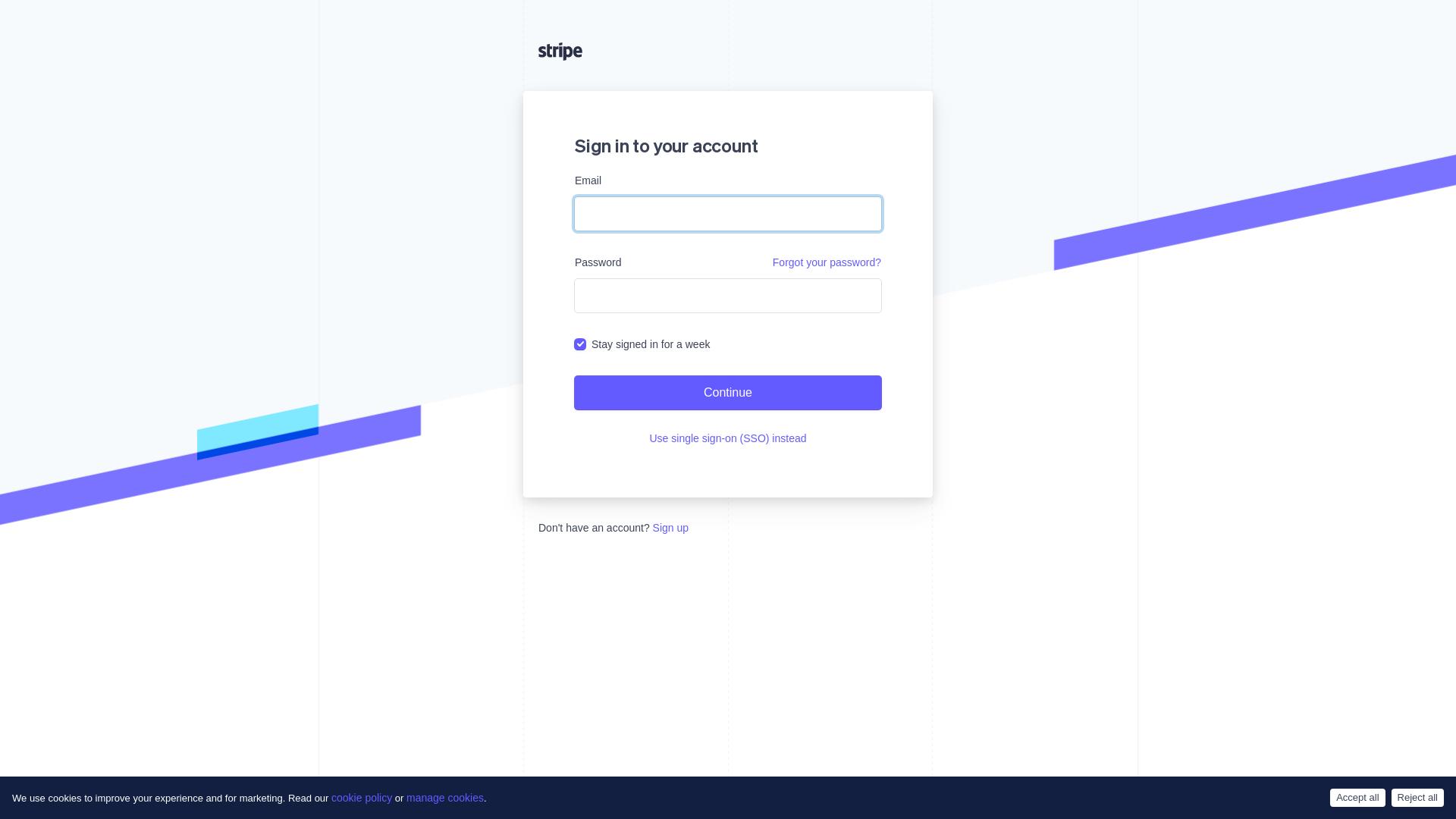 Website User Bewertung zu dashboard.stripe.com