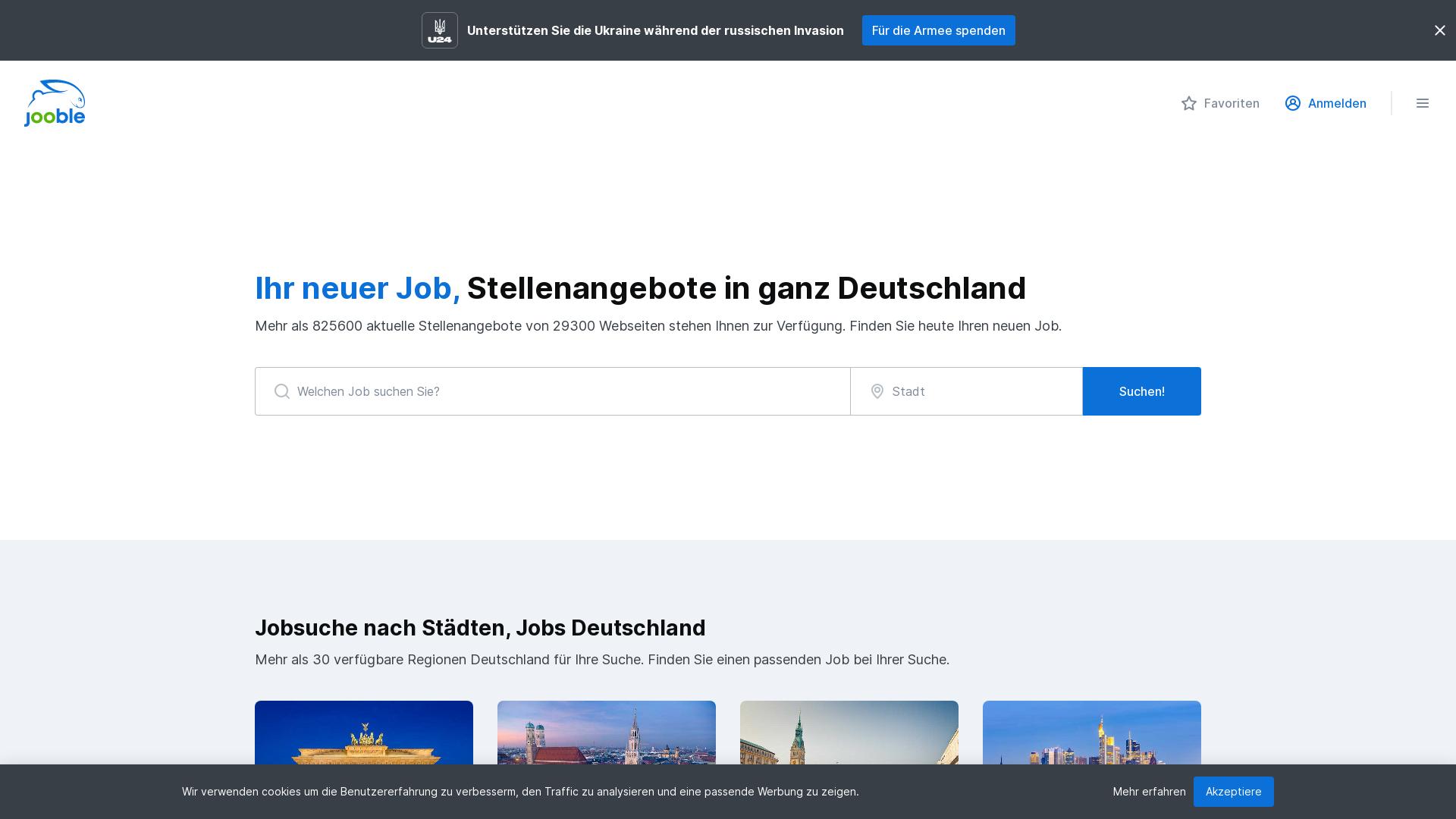 Website User Bewertung zu de.jooble.org