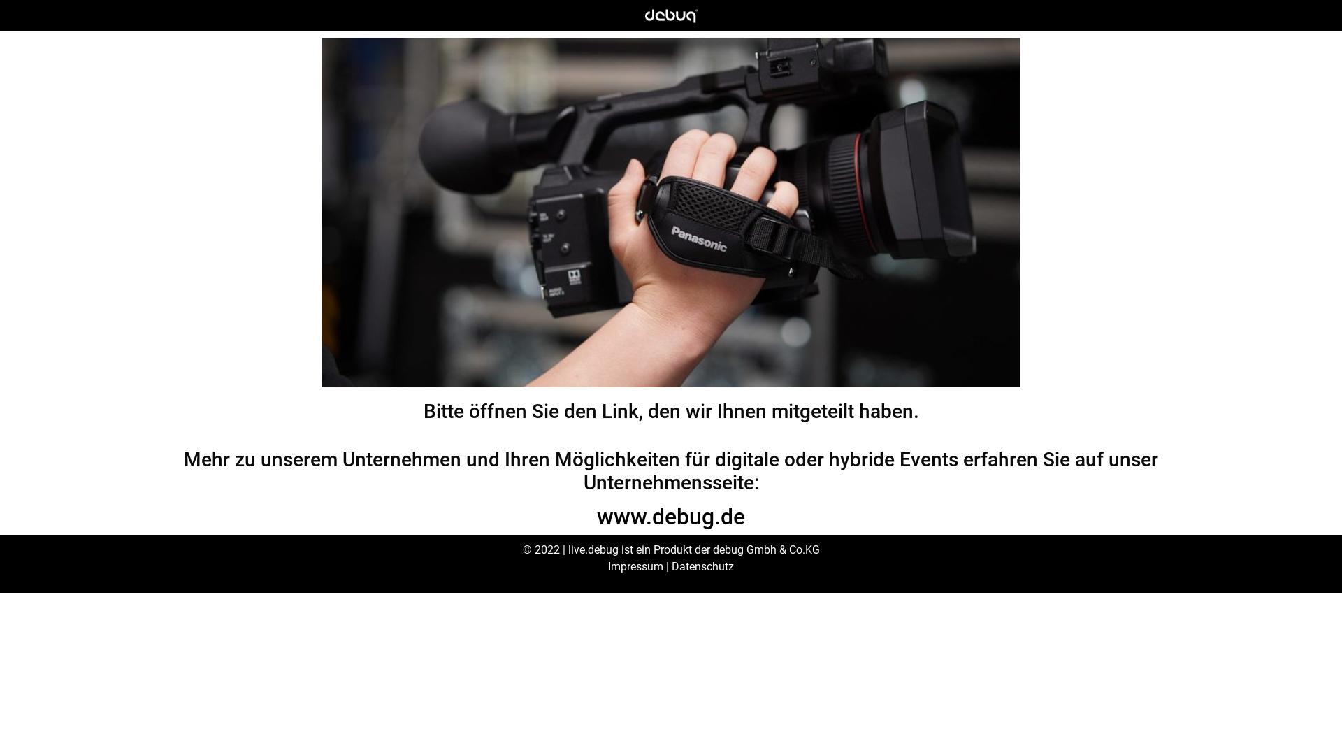 Website User Bewertung zu debug.events