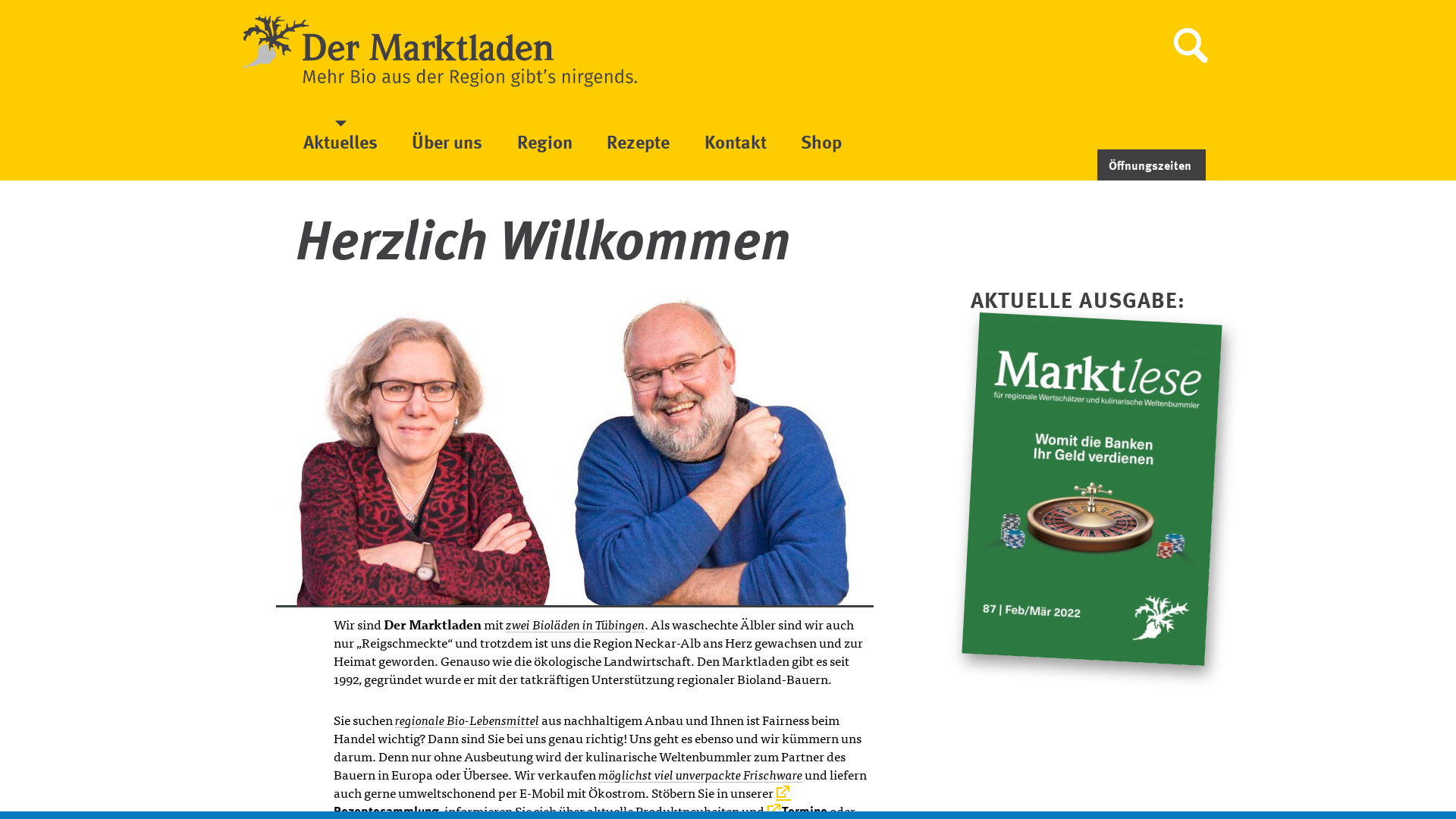 Website User Bewertung zu dermarktladen.de