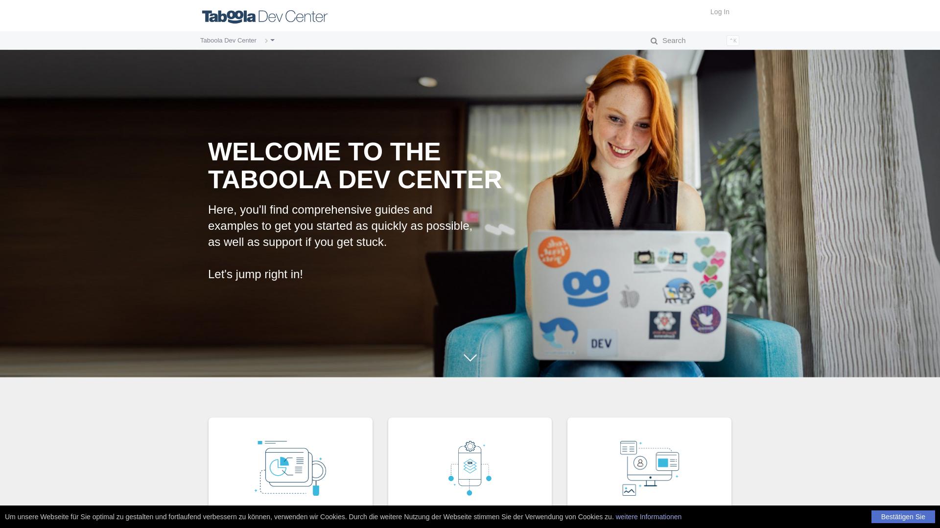 Website User Bewertung zu developers.taboola.com