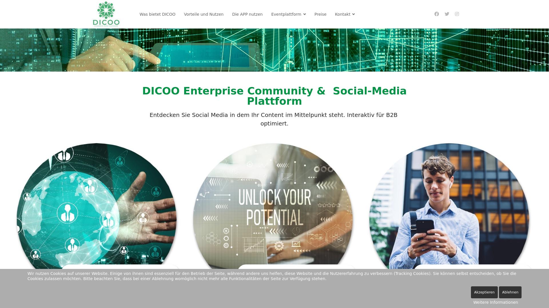 Website User Bewertung zu dicoo.de