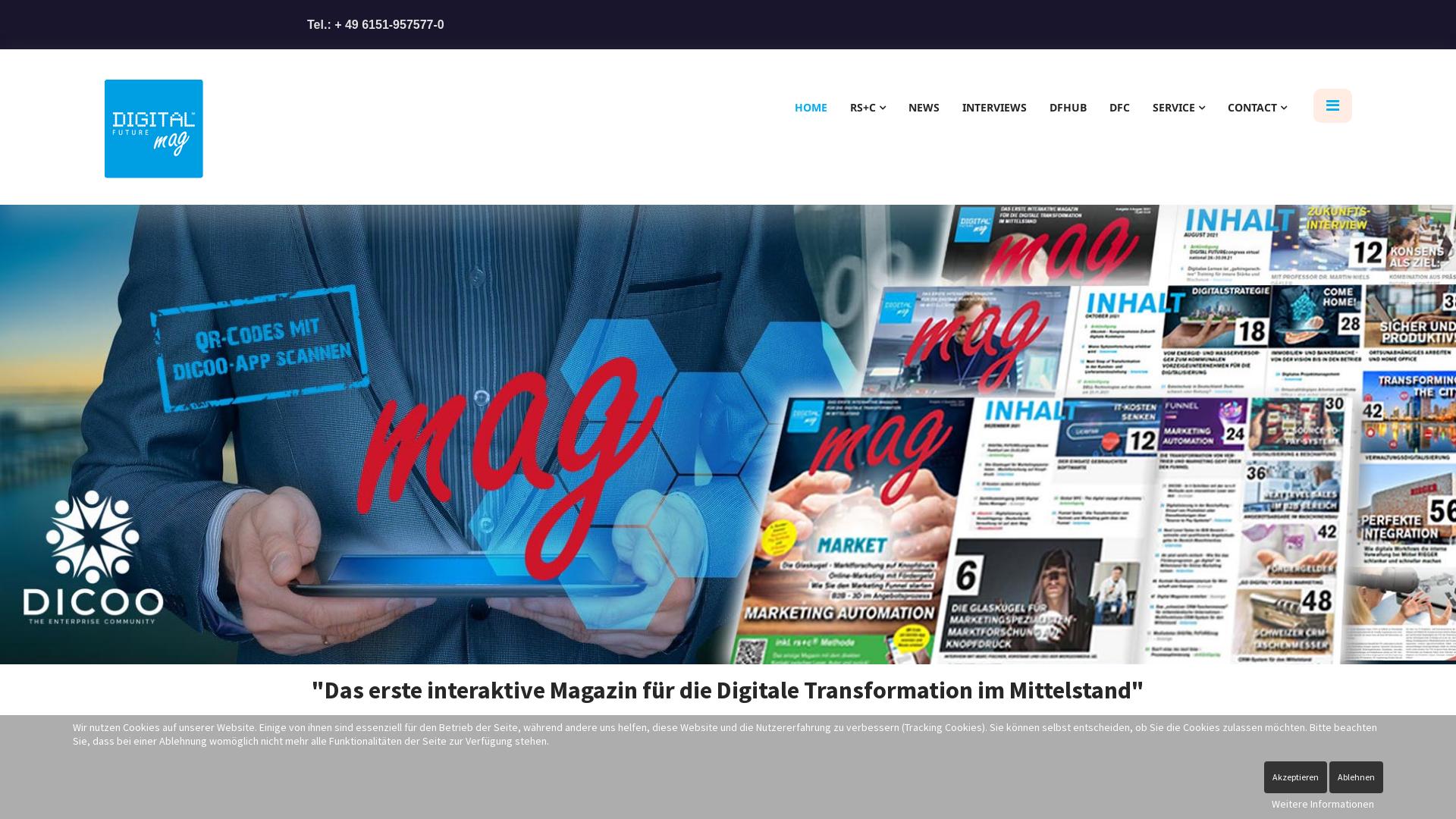 Website User Bewertung zu digital-futuremag.de