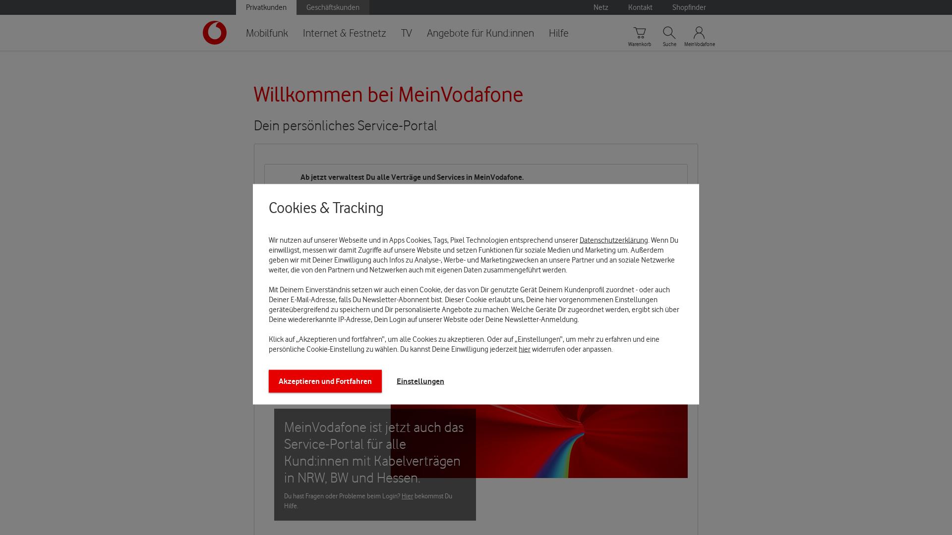 Website User Bewertung zu dsl.vodafone.de