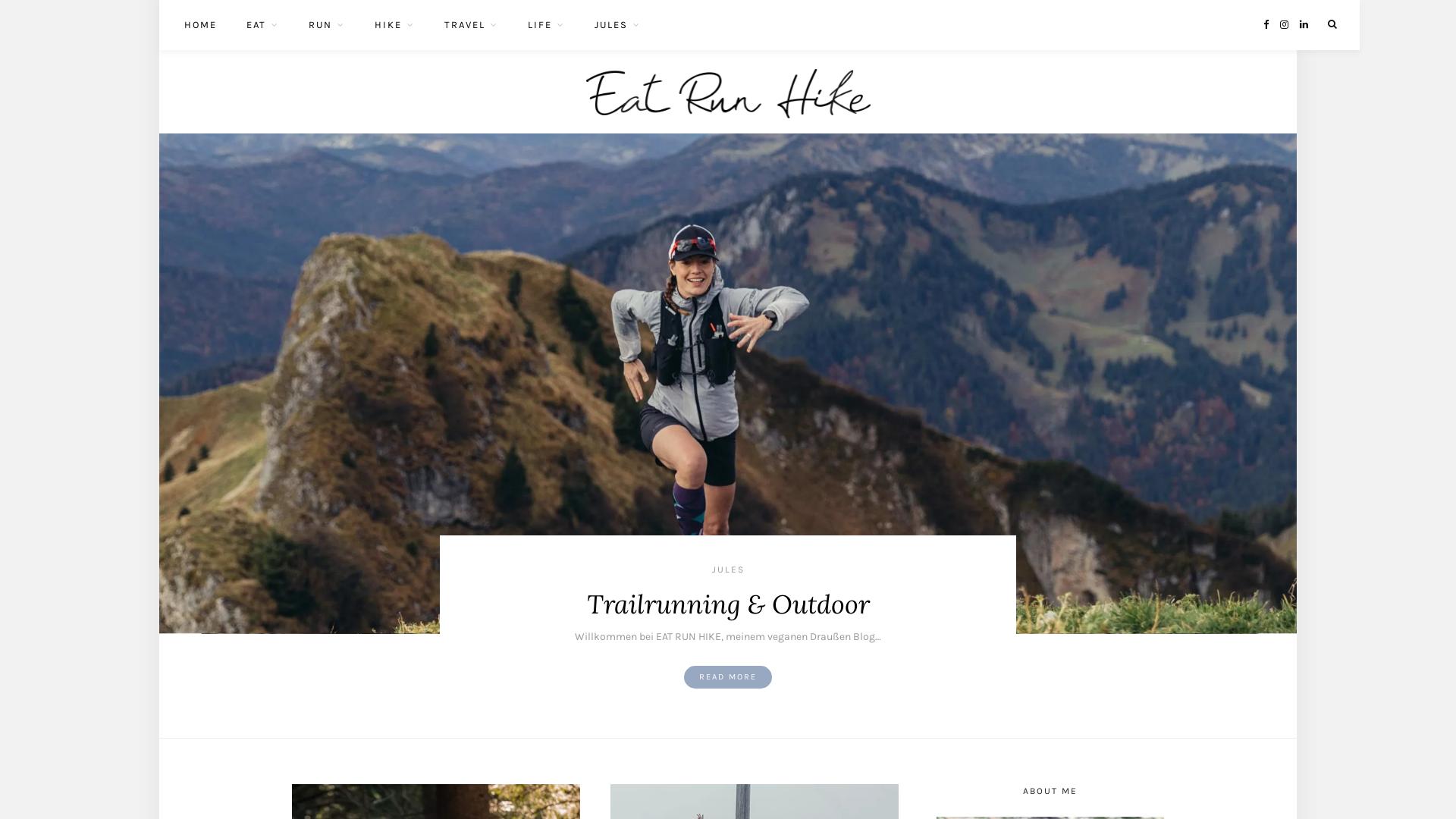 Website User Bewertung zu eatrunhike.de