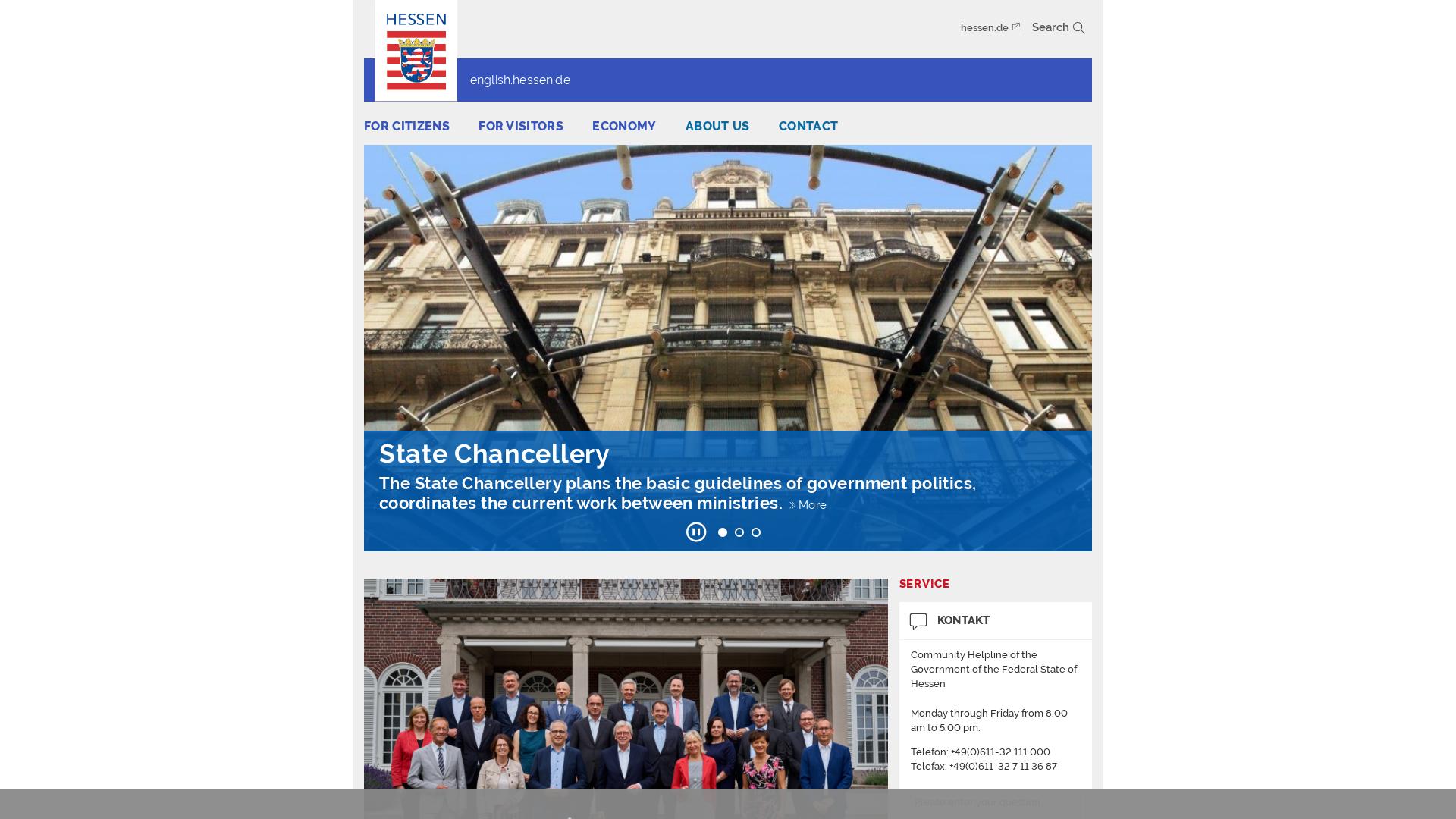 Website User Bewertung zu english.hessen.de