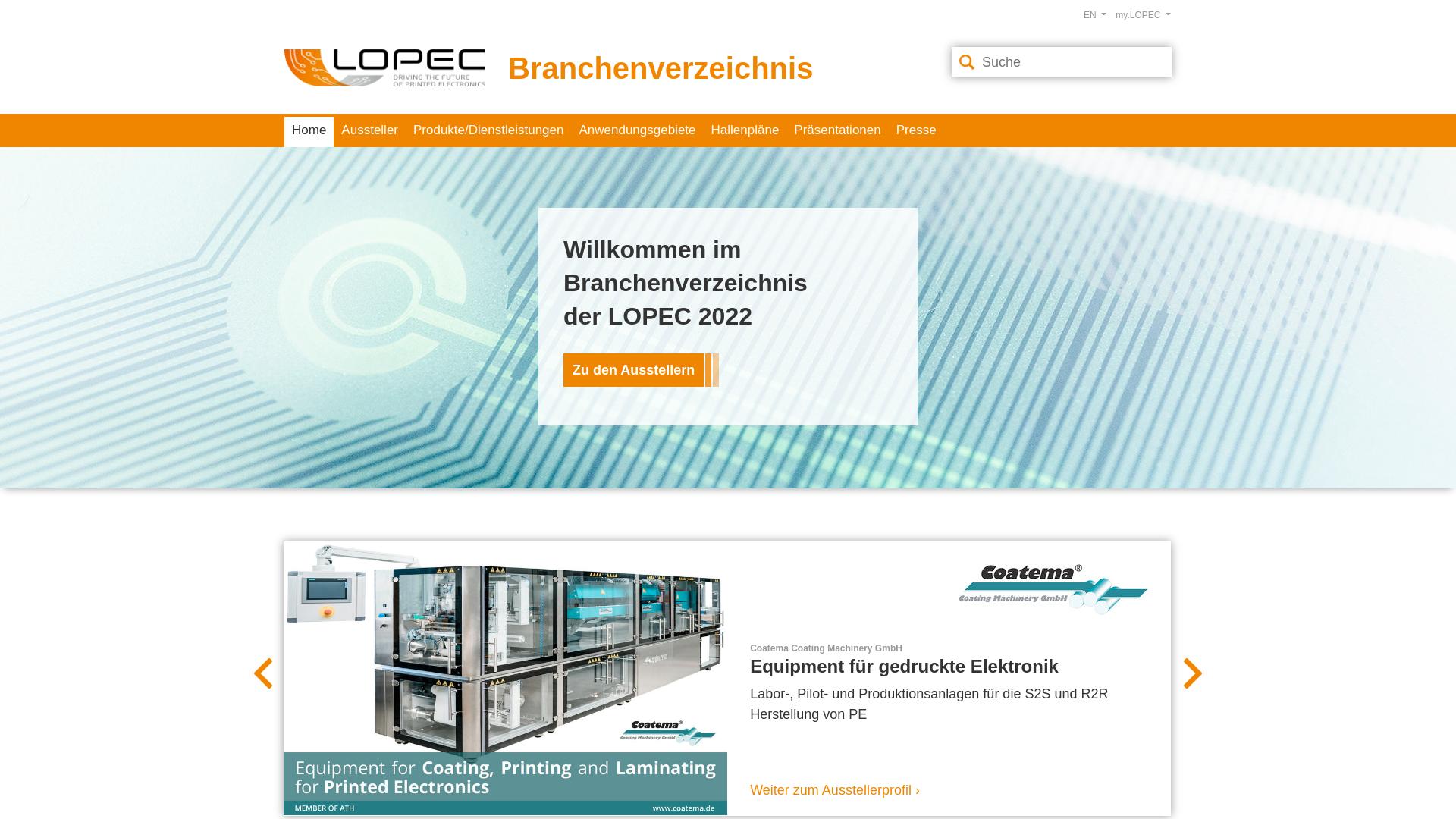 Website User Bewertung zu exhibitors.lopec.com