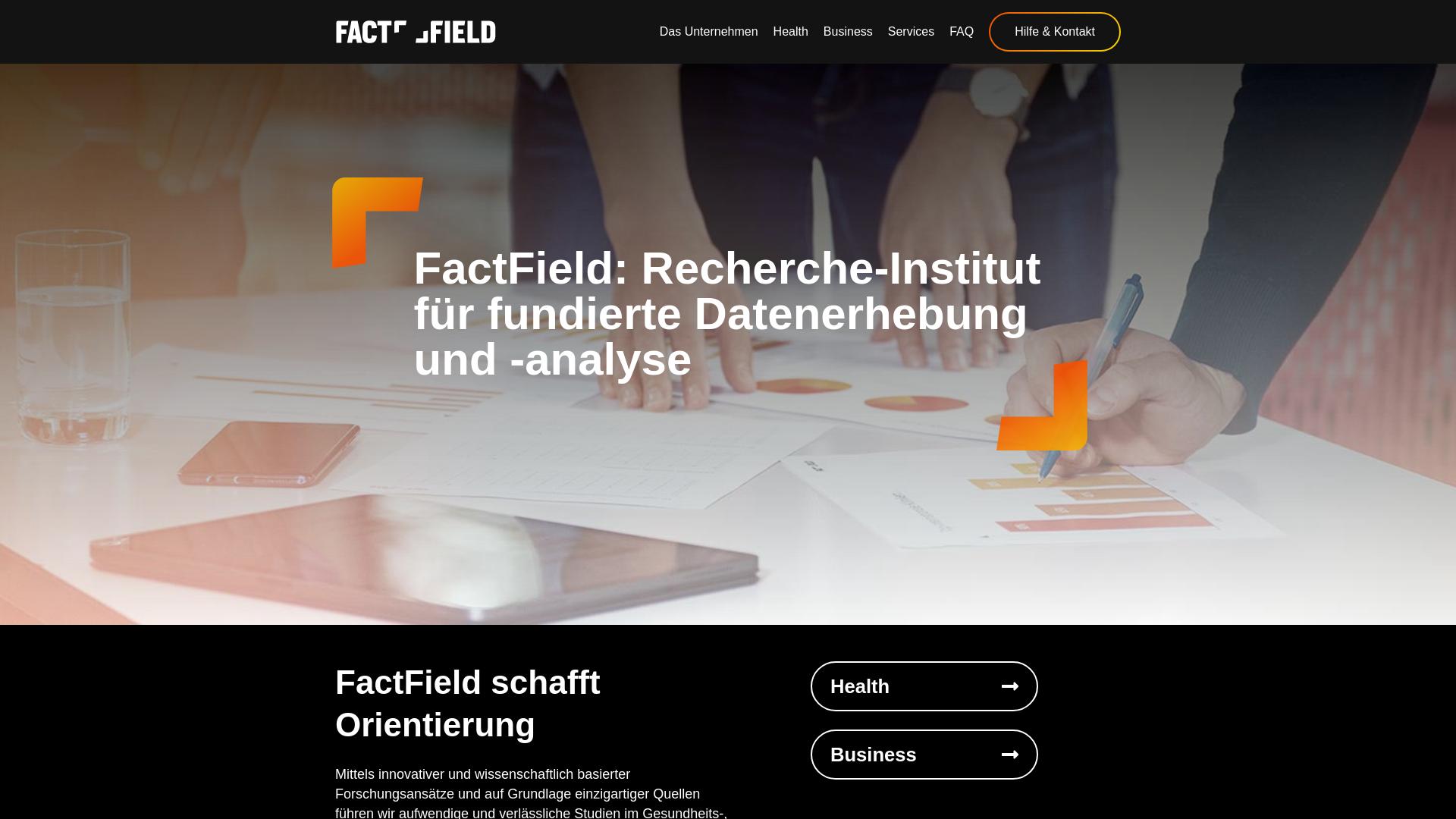 Website User Bewertung zu factfield.de