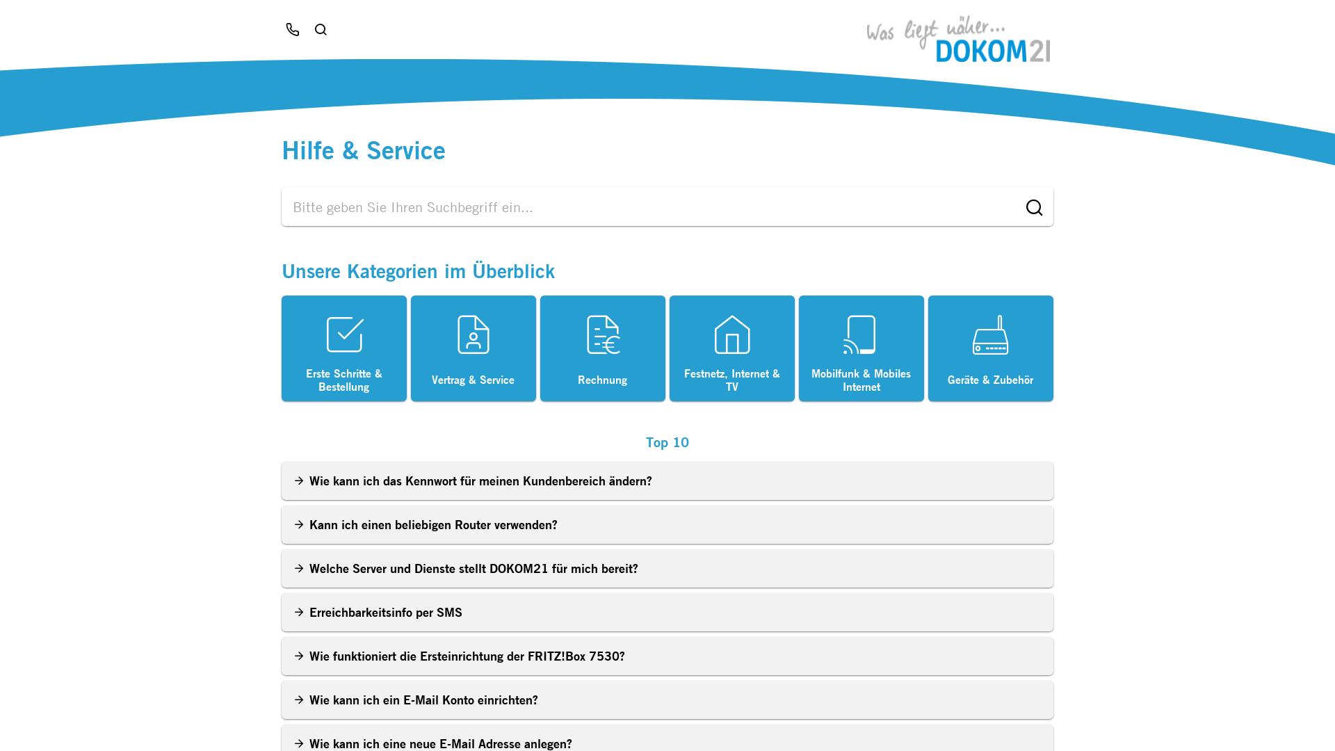 Website User Bewertung zu faq.dokom.net