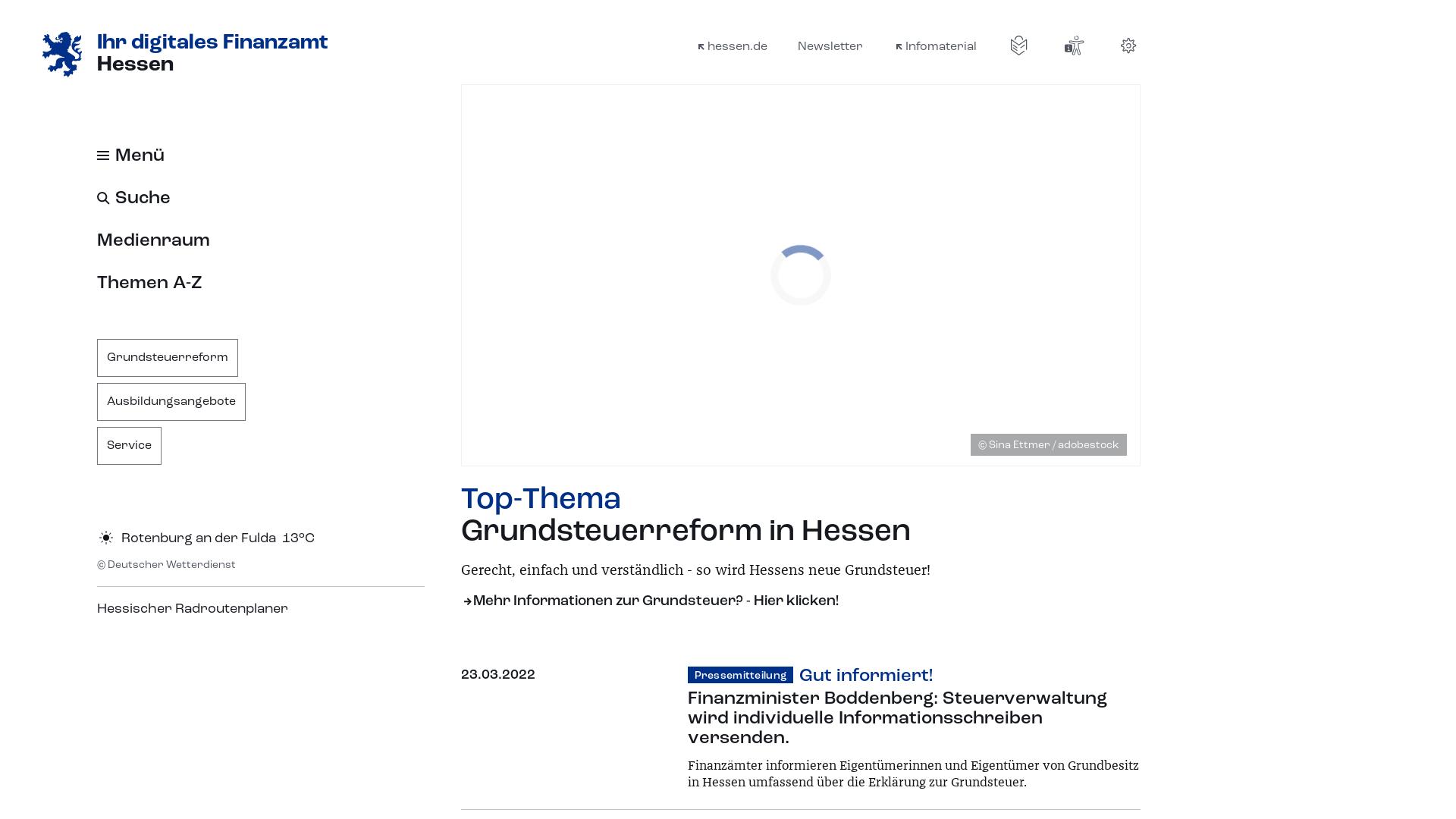 Website User Bewertung zu finanzamt.hessen.de