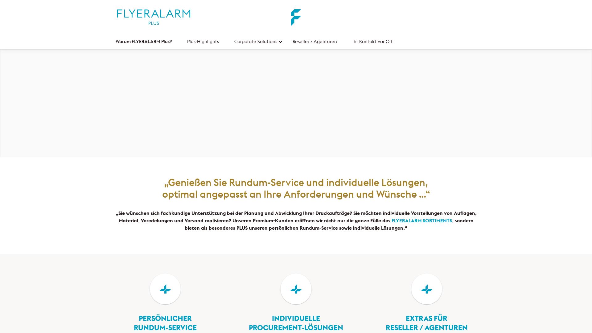 Website User Bewertung zu flyeralarm.plus