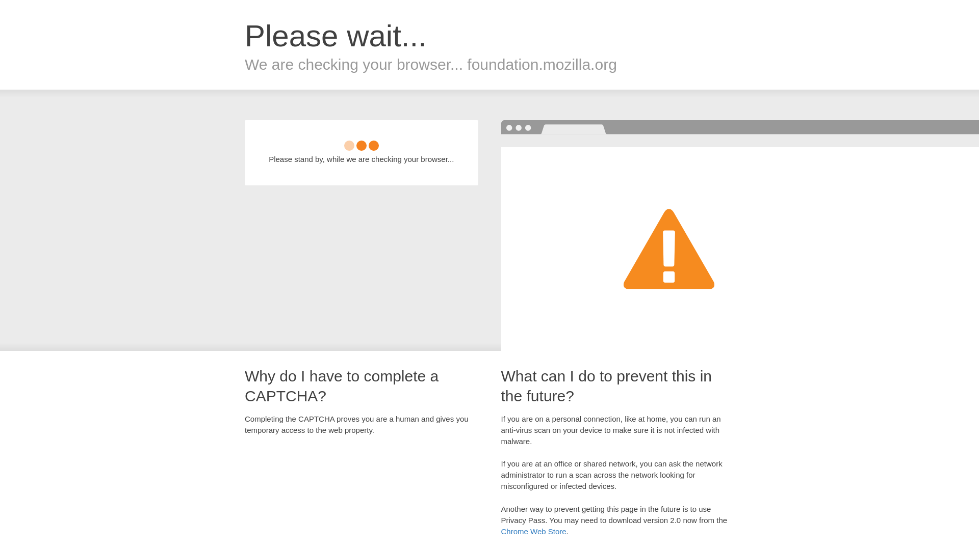 Website User Bewertung zu foundation.mozilla.org
