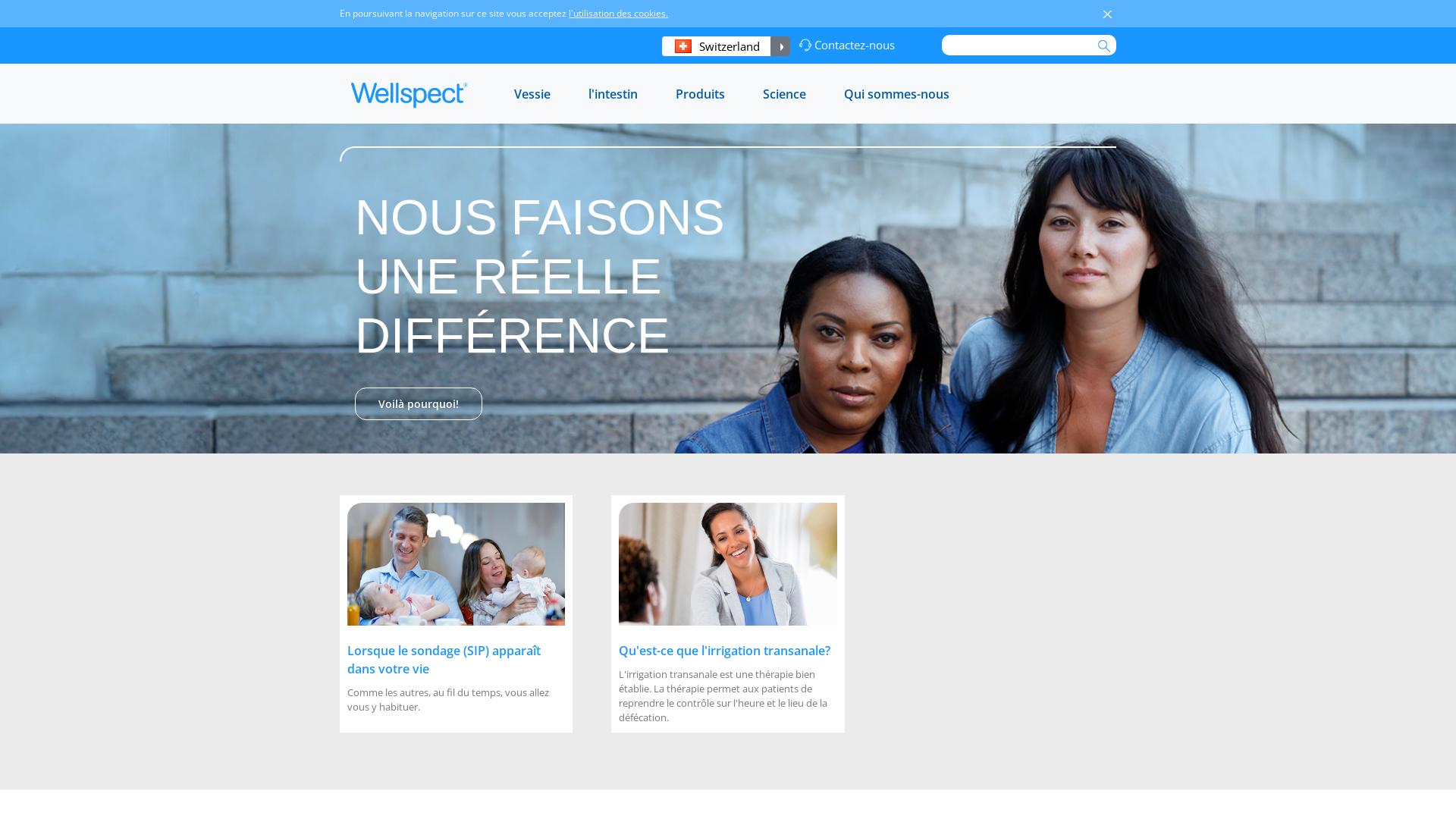 Website User Bewertung zu fr.wellspect.ch
