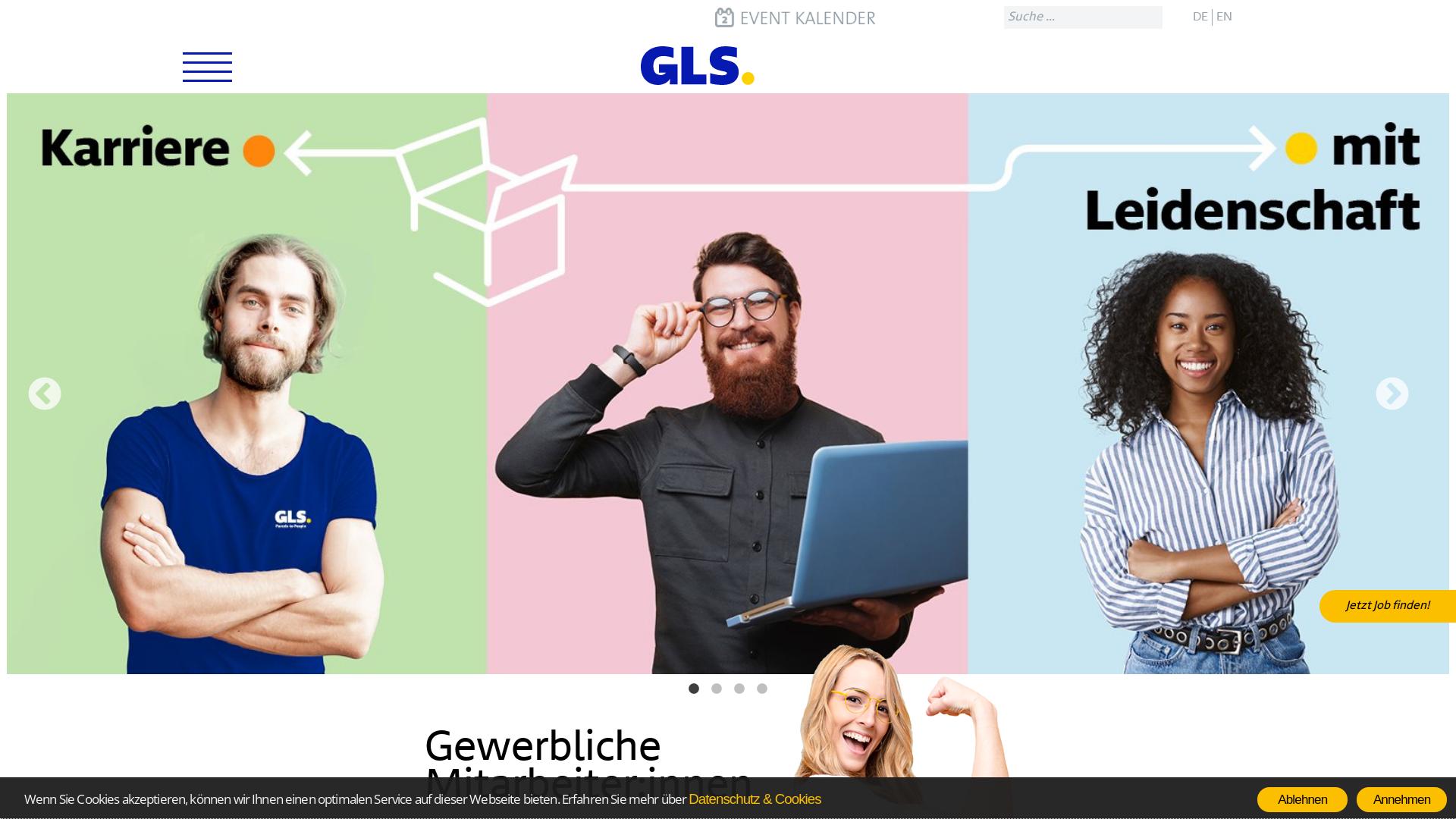 Website User Bewertung zu gls-karriere.de
