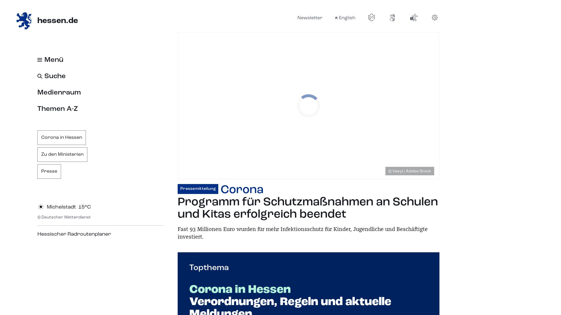 Website User Bewertung zu hessen.de