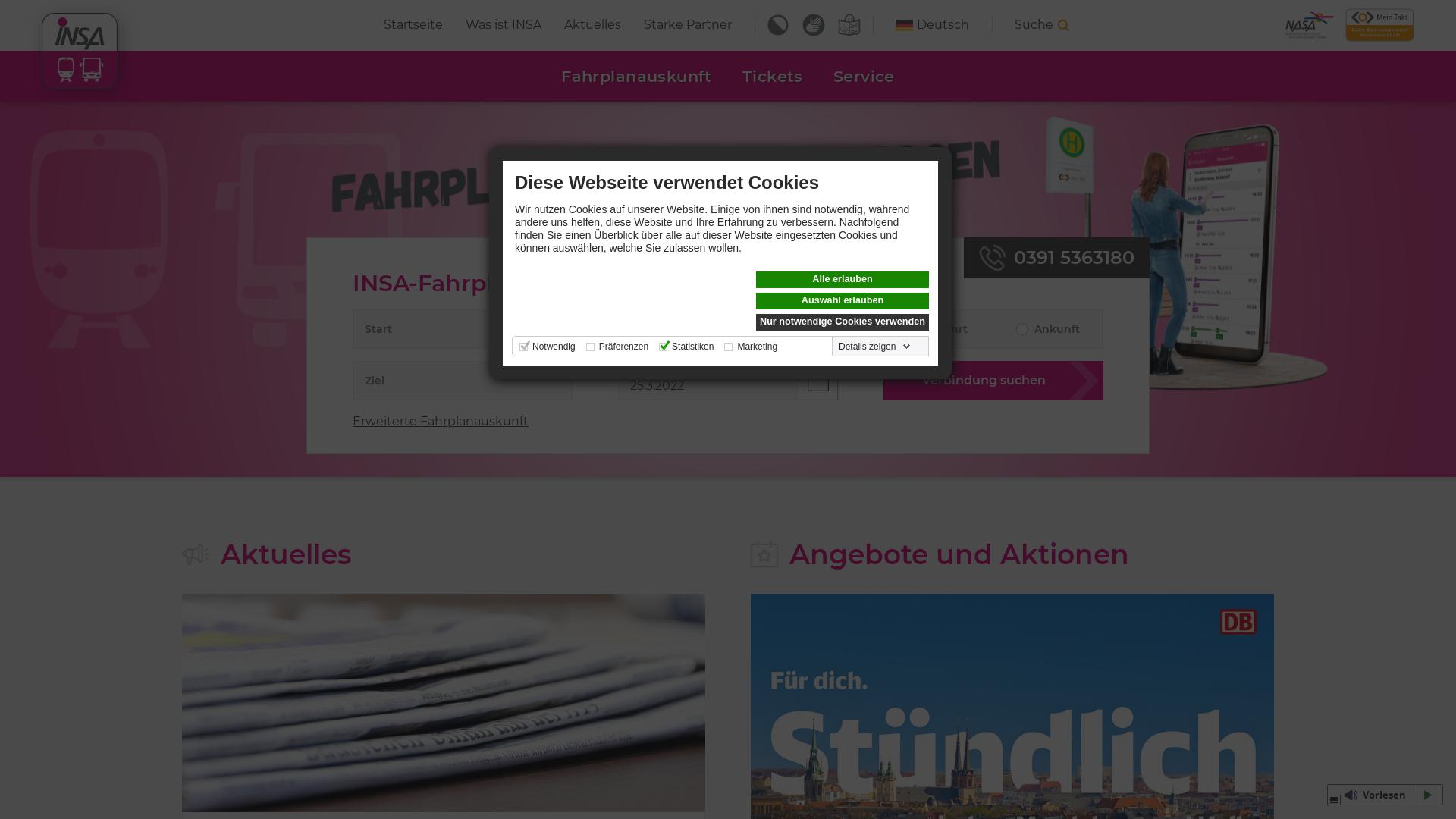 Website User Bewertung zu insa.de