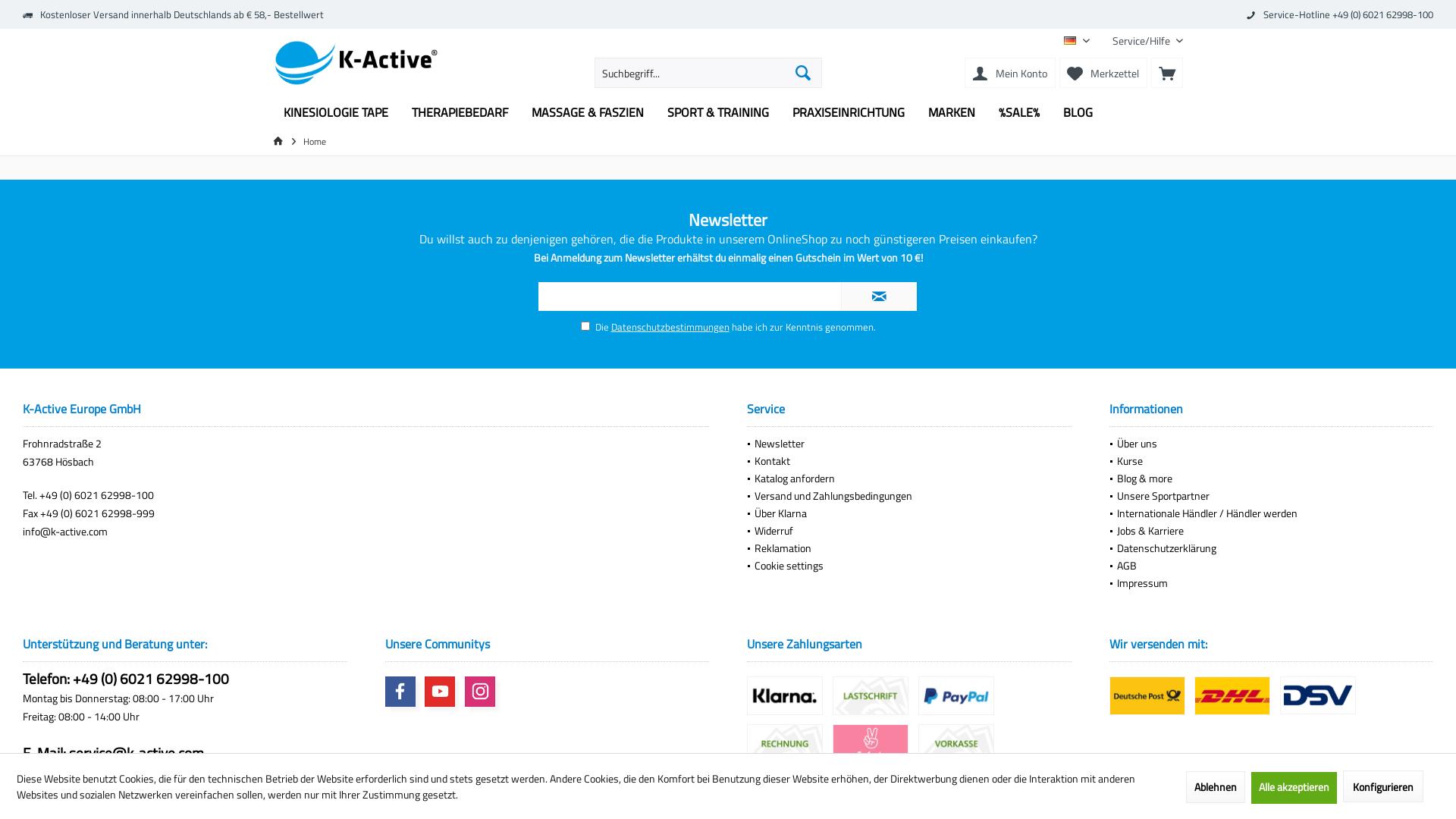 Website User Bewertung zu k-active.com