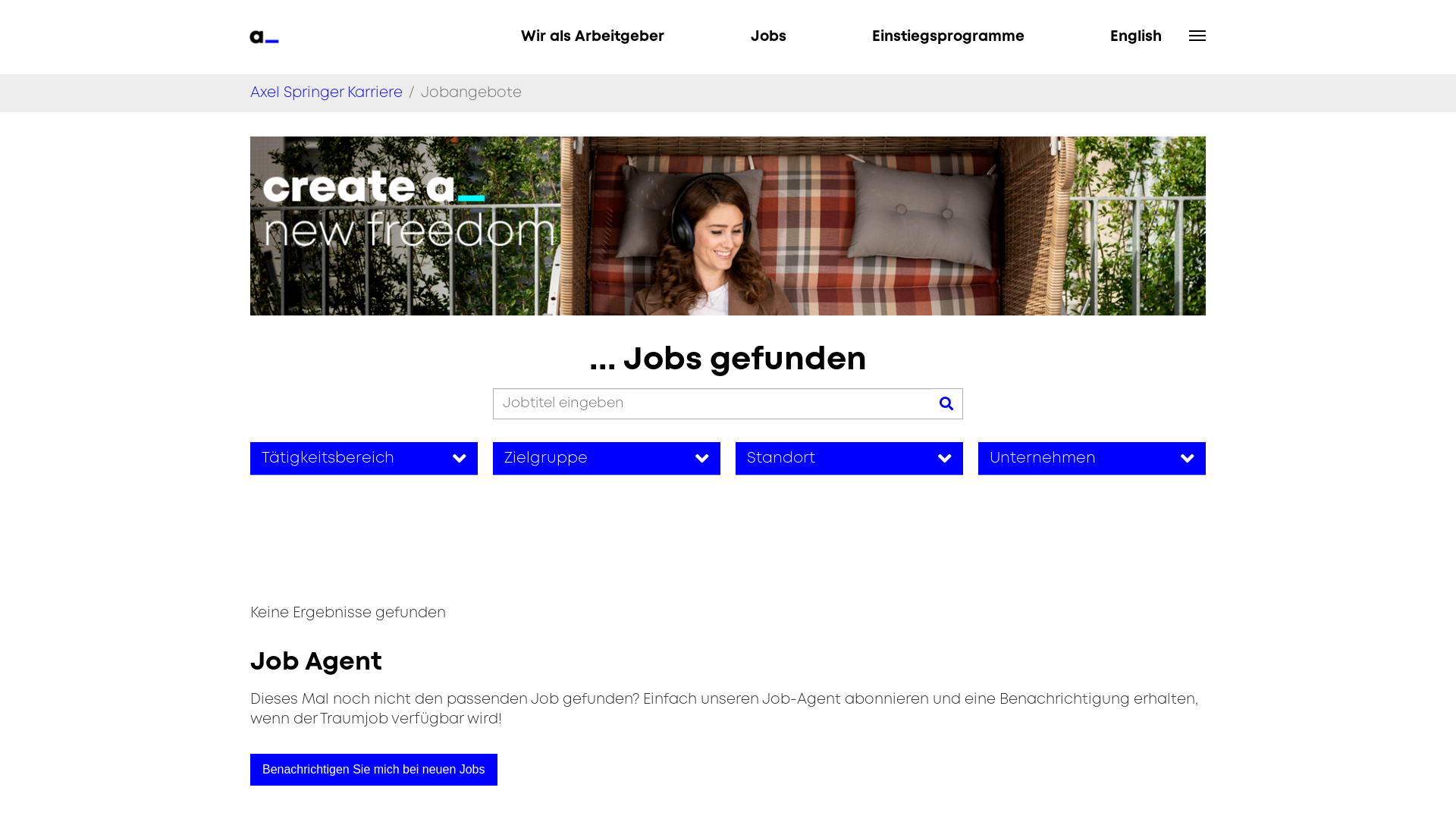 Website User Bewertung zu karriere.welt.de