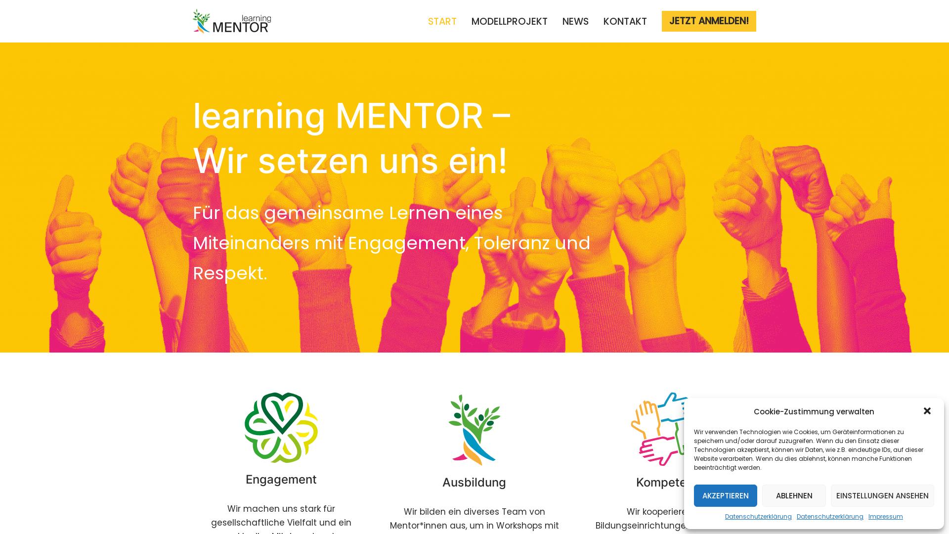Website User Bewertung zu learningmentor.de
