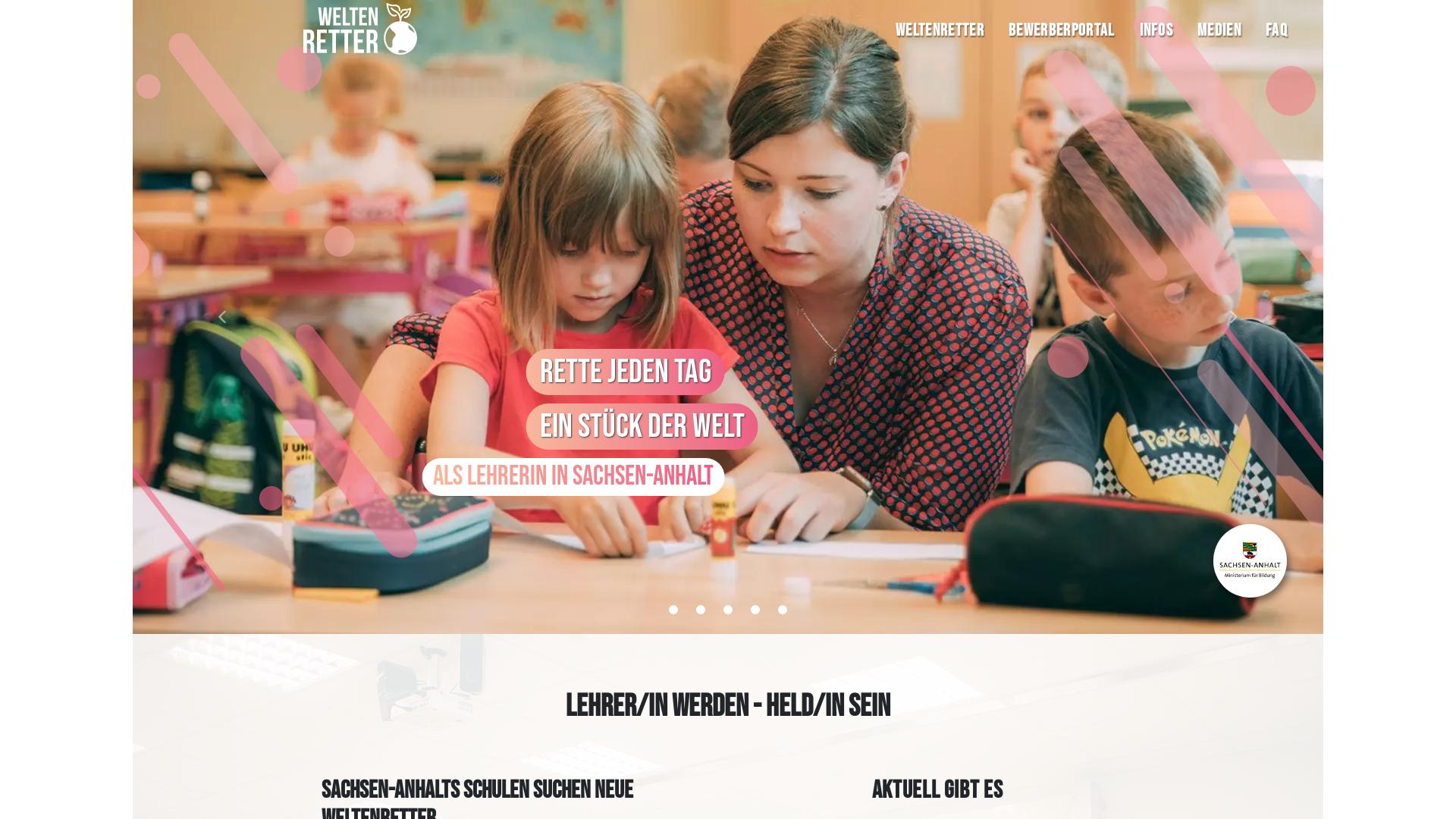 Website User Bewertung zu lehrer.sachsen-anhalt.de