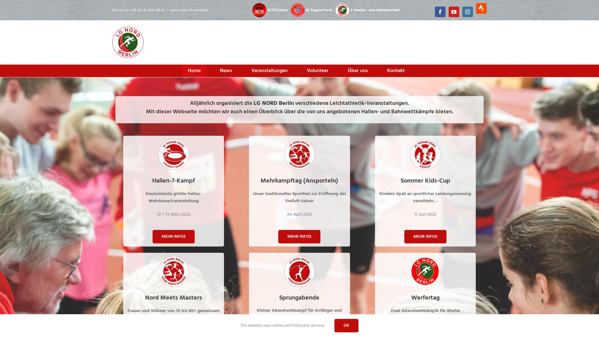 Website User Bewertung zu lgnord-events.de