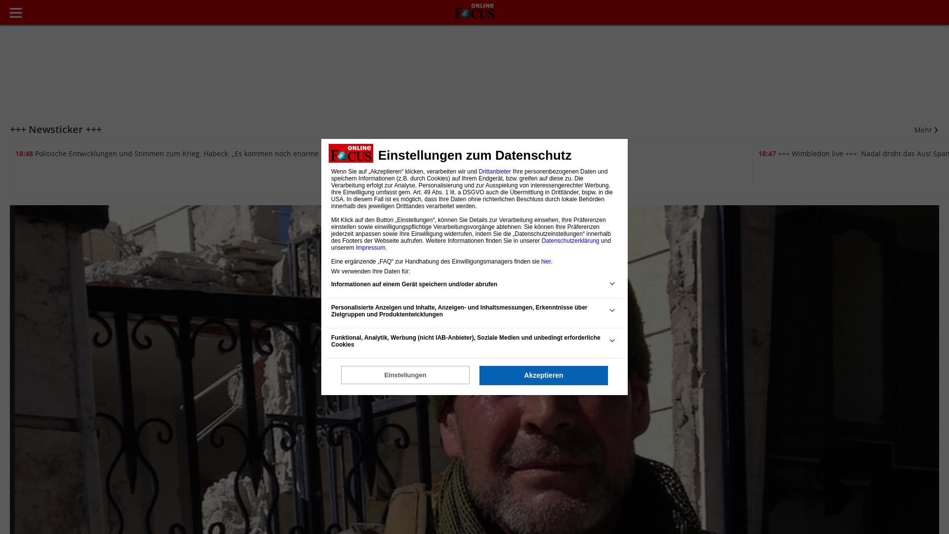 Website User Bewertung zu m.focus.de
