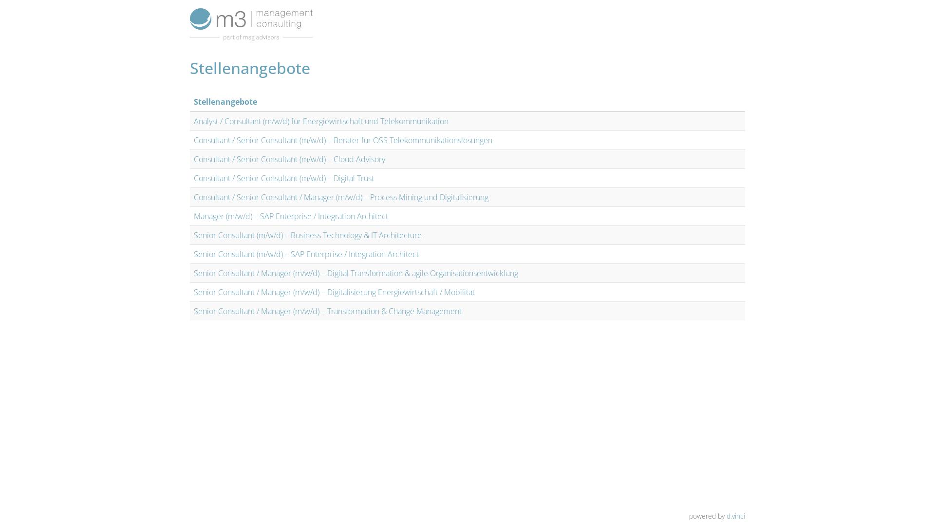 Website User Bewertung zu m3maco.dvinci-hr.com