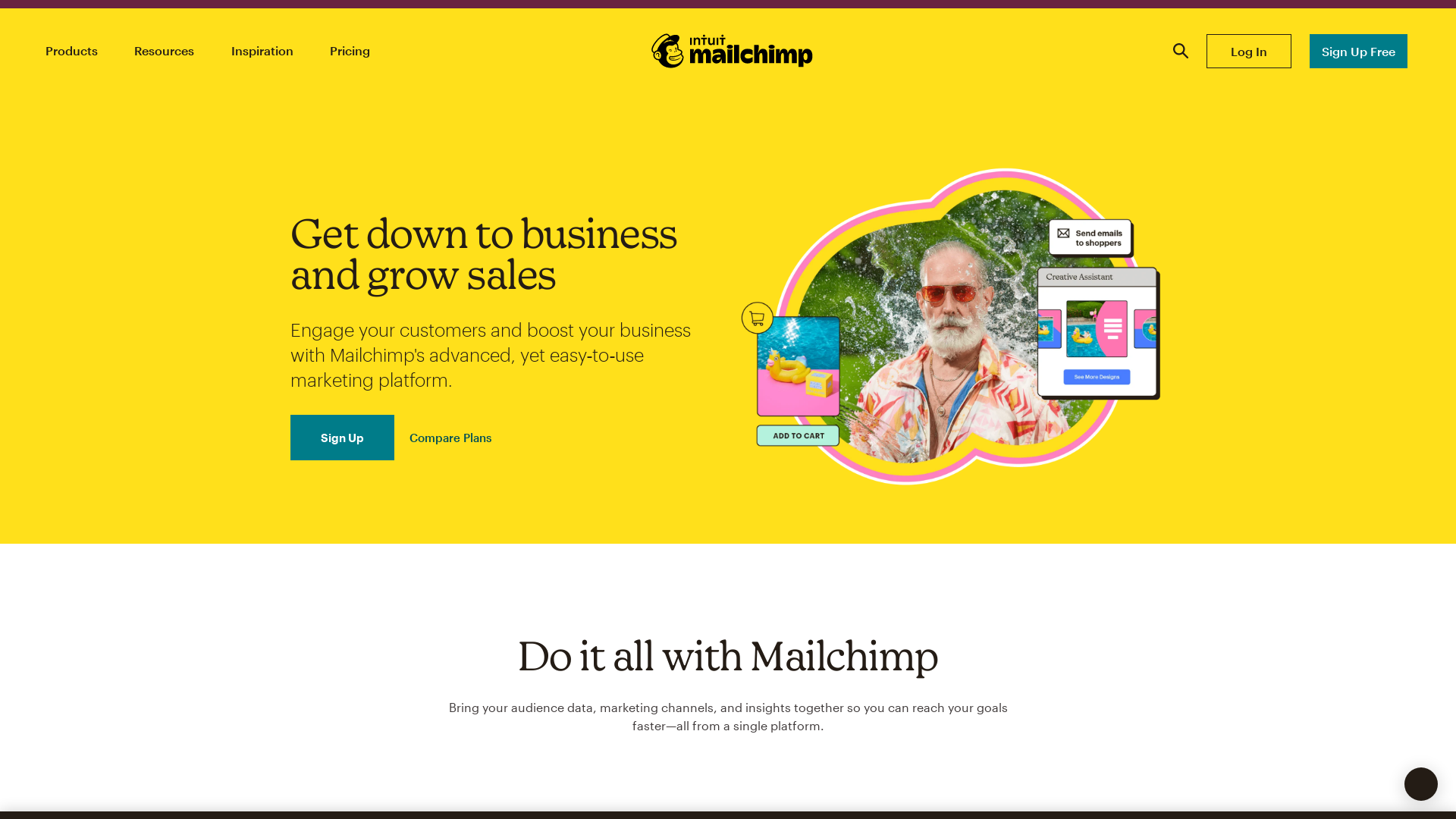 Website User Bewertung zu mailchimp.app.link