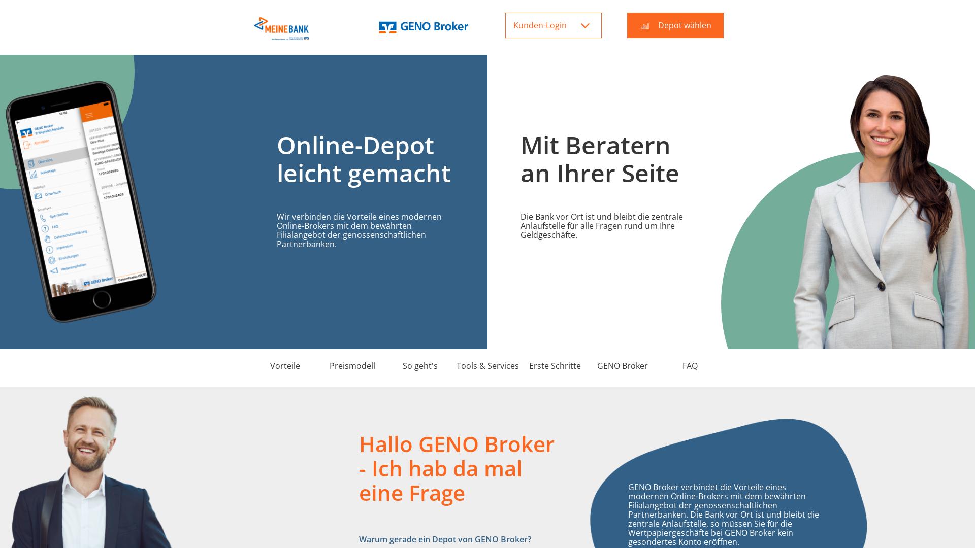 Website User Bewertung zu meinebank.genobroker-info.de