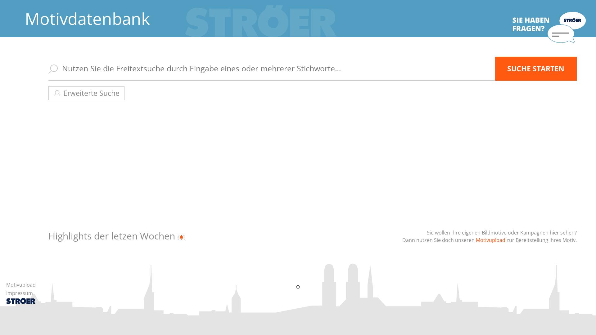 Website User Bewertung zu motivdatenbank.tools.stroeer.de