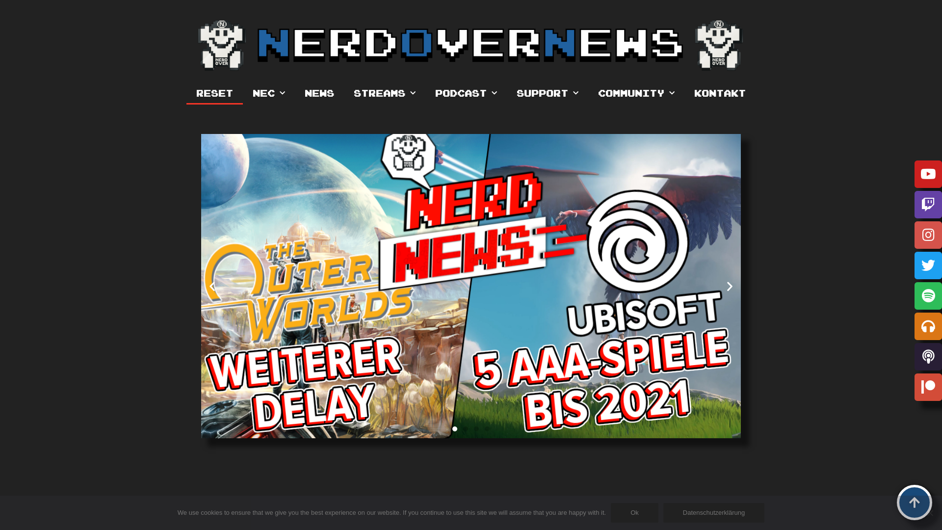Website User Bewertung zu nerdovernews.de