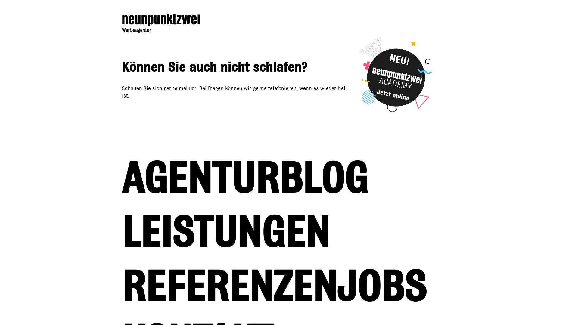 Website User Bewertung zu neunpunktzwei.de