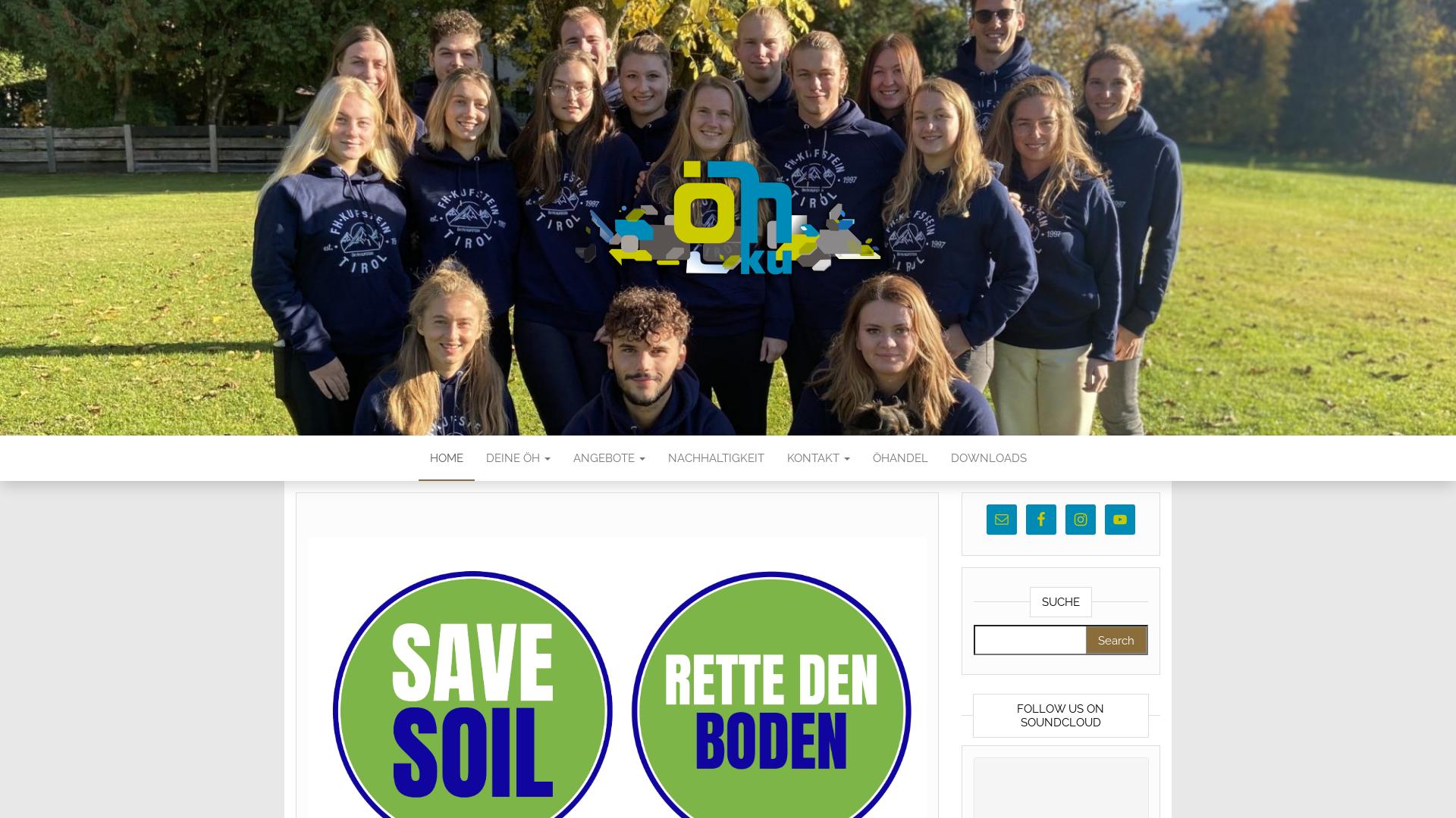 Website User Bewertung zu oeh-fhkufstein.at
