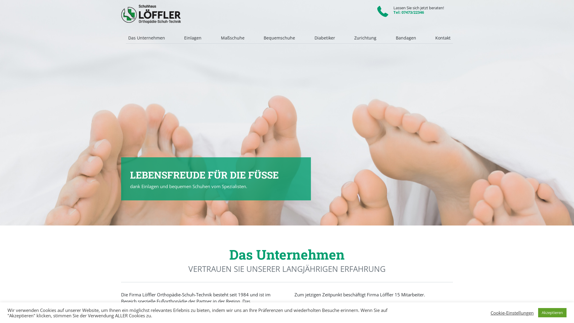 Website User Bewertung zu orthopaedie-loeffler.de