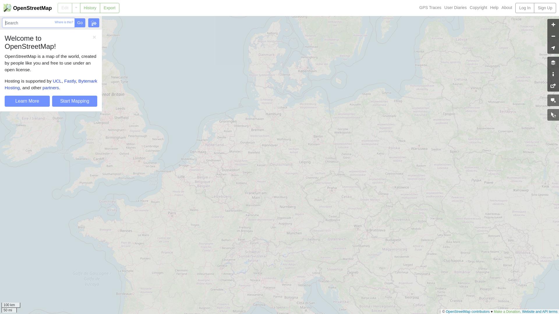Website User Bewertung zu osm.org