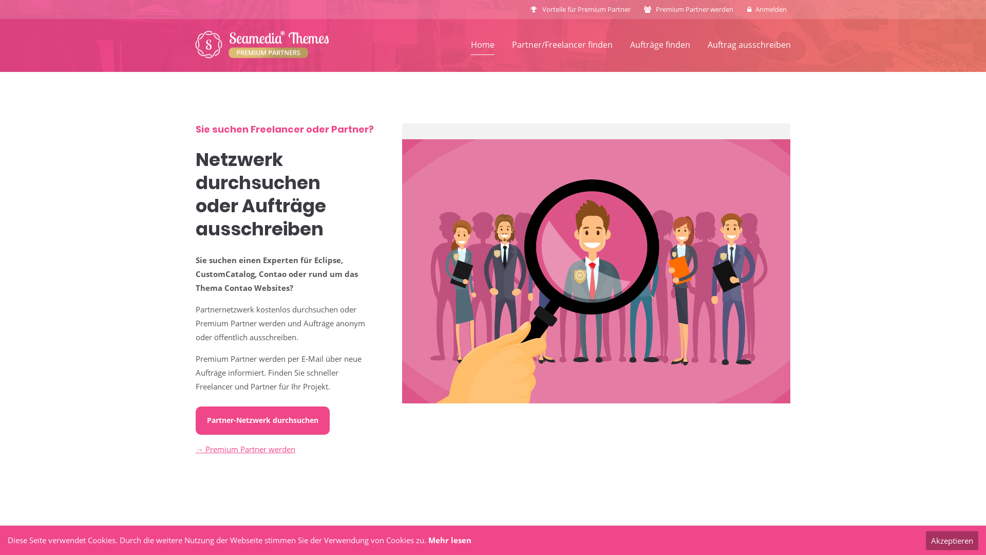 Website User Bewertung zu partner.premium-contao-themes.com