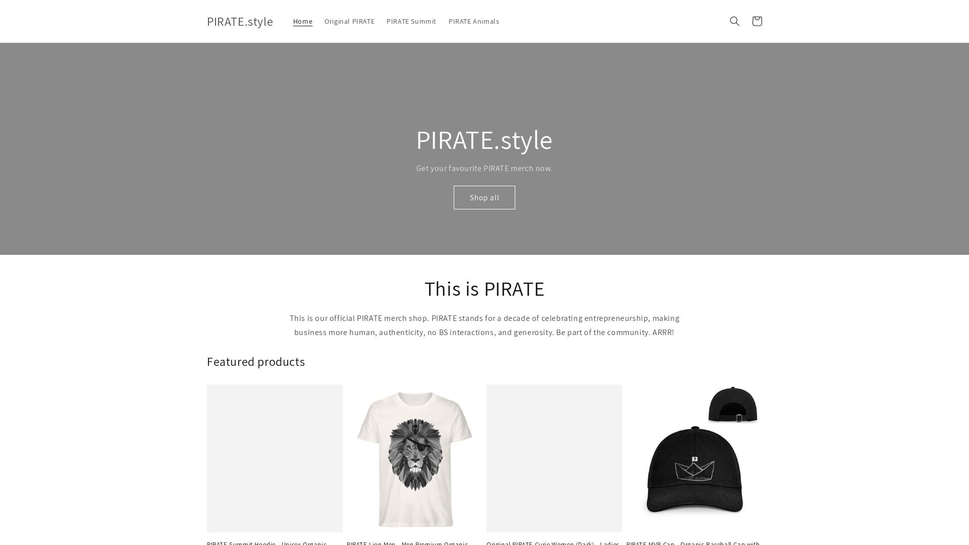 Website User Bewertung zu pirate.style