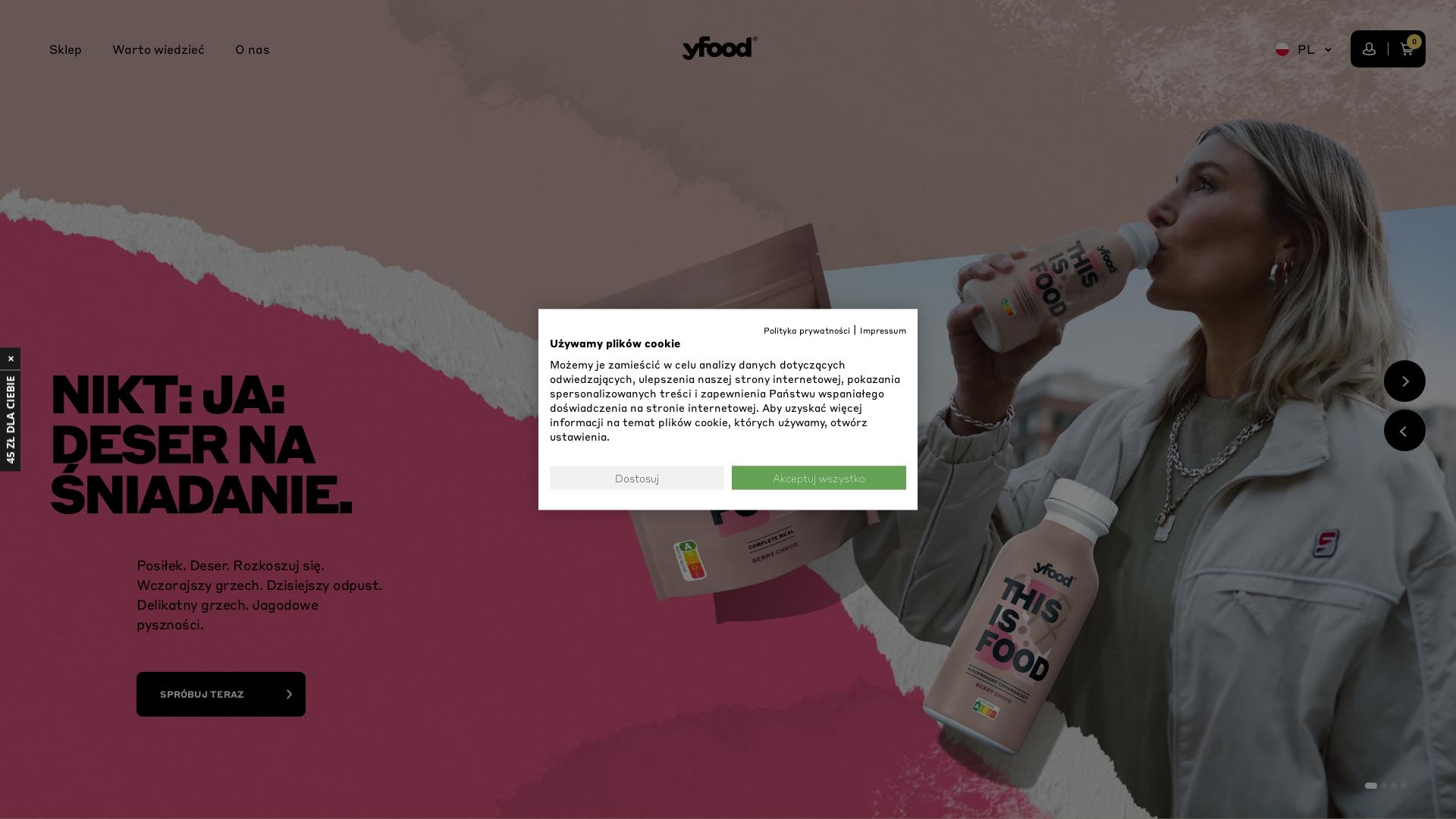 Website User Bewertung zu pl.yfood.eu